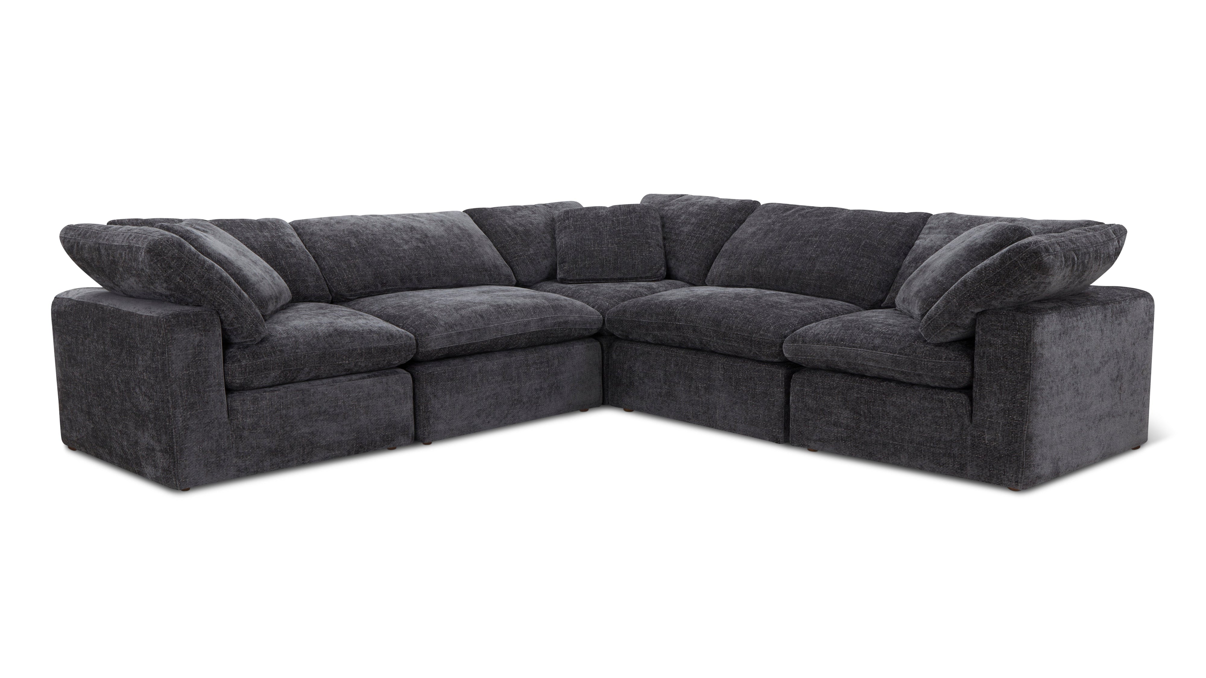 Movie Night™ 5-Piece Modular Sectional Closed, Standard, Truffle - Image 11