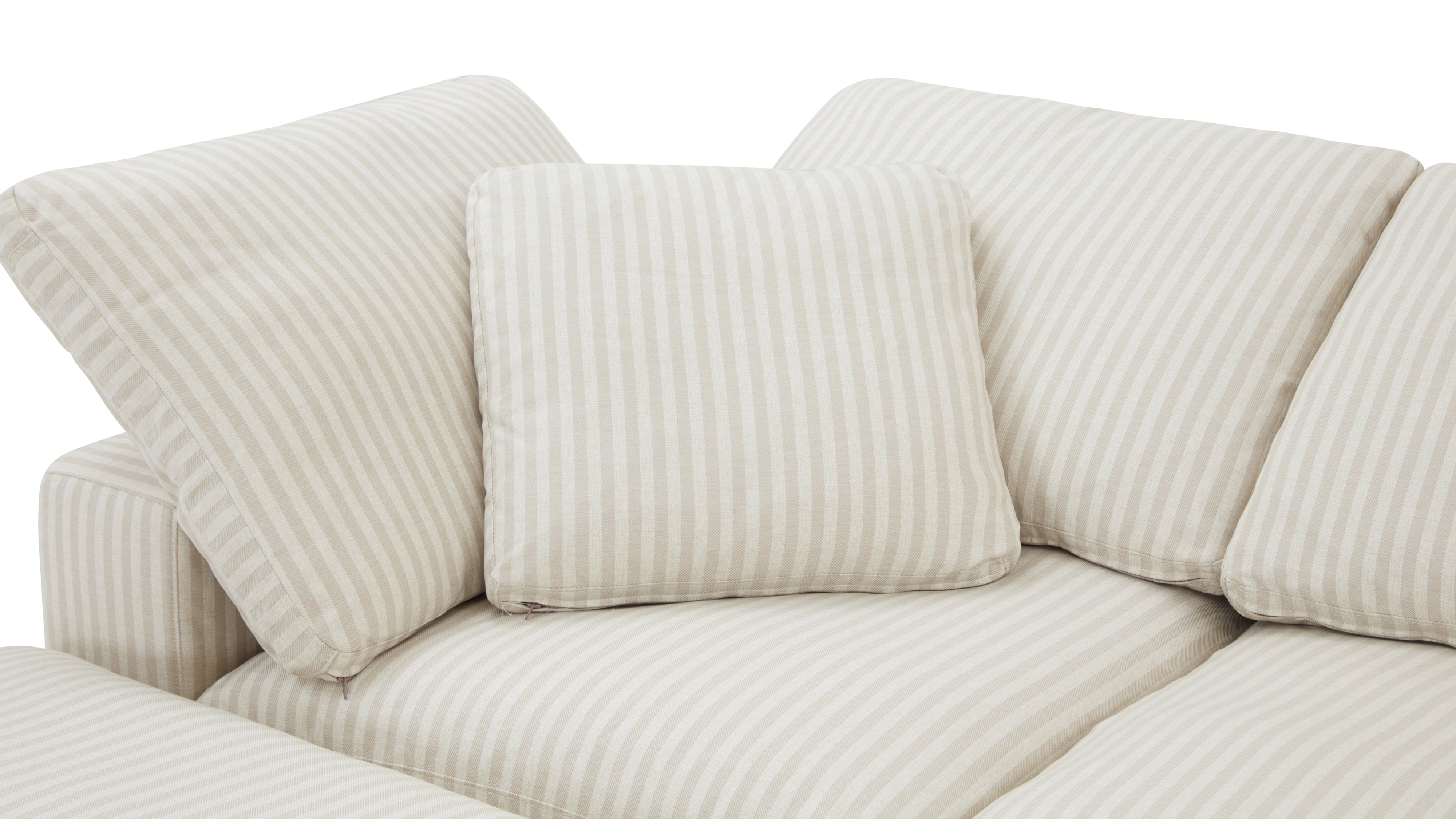 Movie Night™ 5-Piece Modular Sectional Closed, Standard, Newport Stripe - Image 7