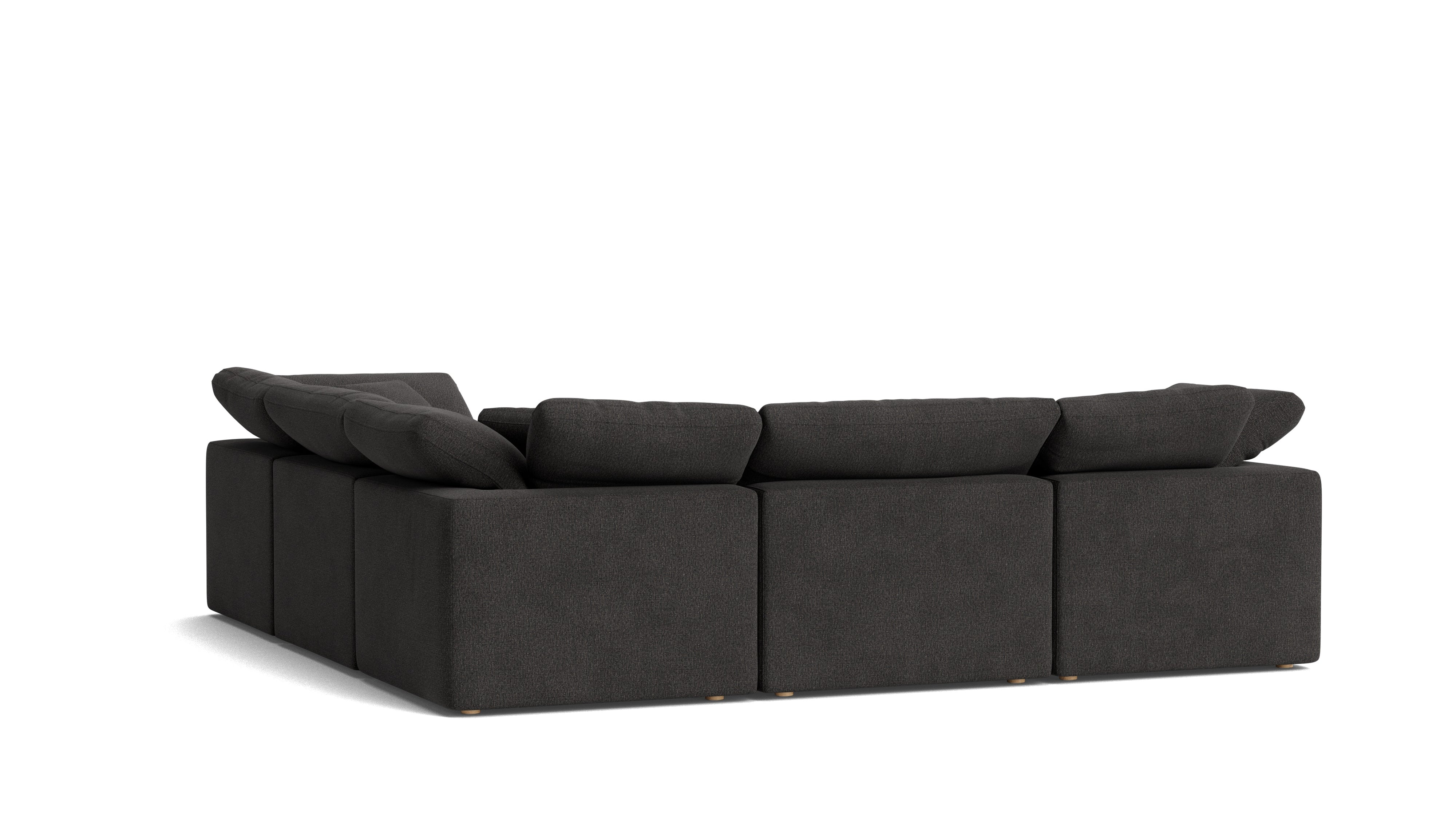 Movie Night™ 5-Piece Modular Sectional Closed, Standard, Dark Shadow