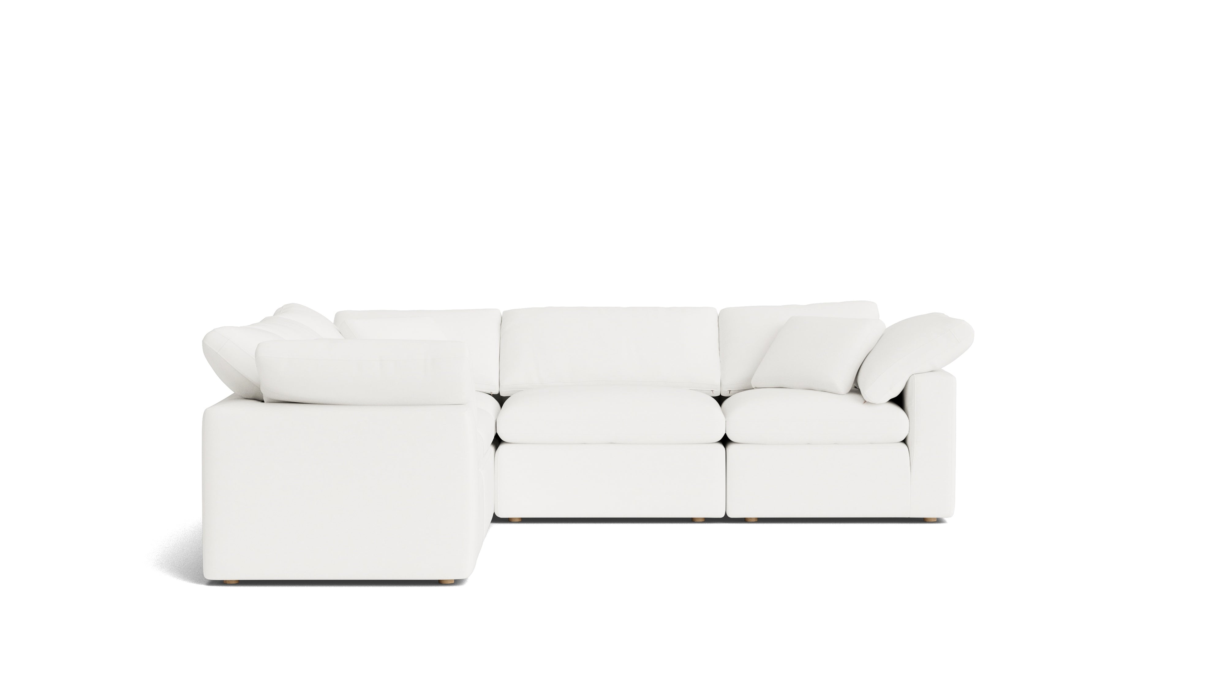 Movie Night™ 5-Piece Modular Sectional Closed, Standard, Brie