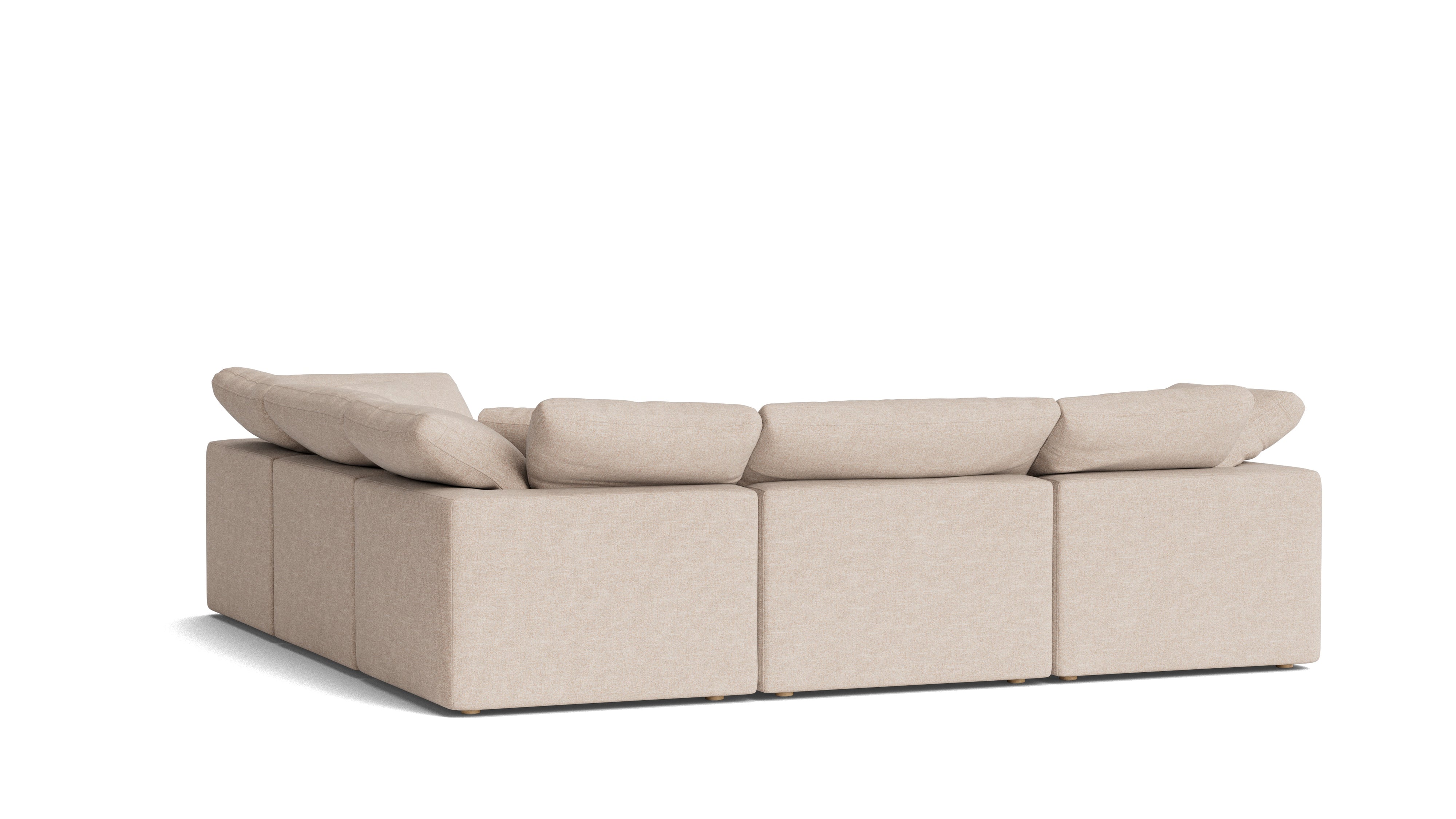 Movie Night™ 5-Piece Modular Sectional Closed, Standard, Sunbeam