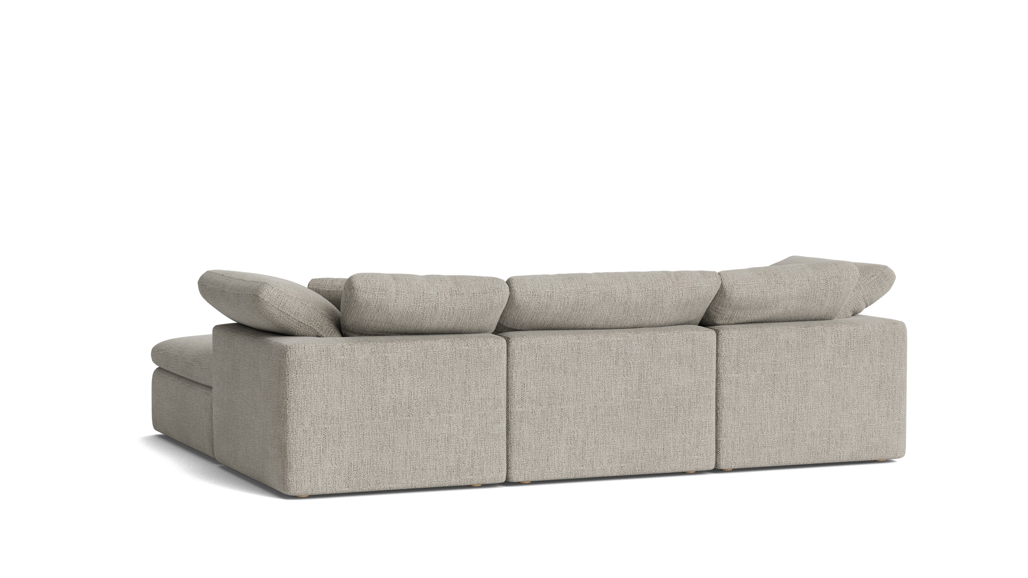 Movie Night™ 5-Piece Modular U-Shaped Sectional, Standard, Oatmeal