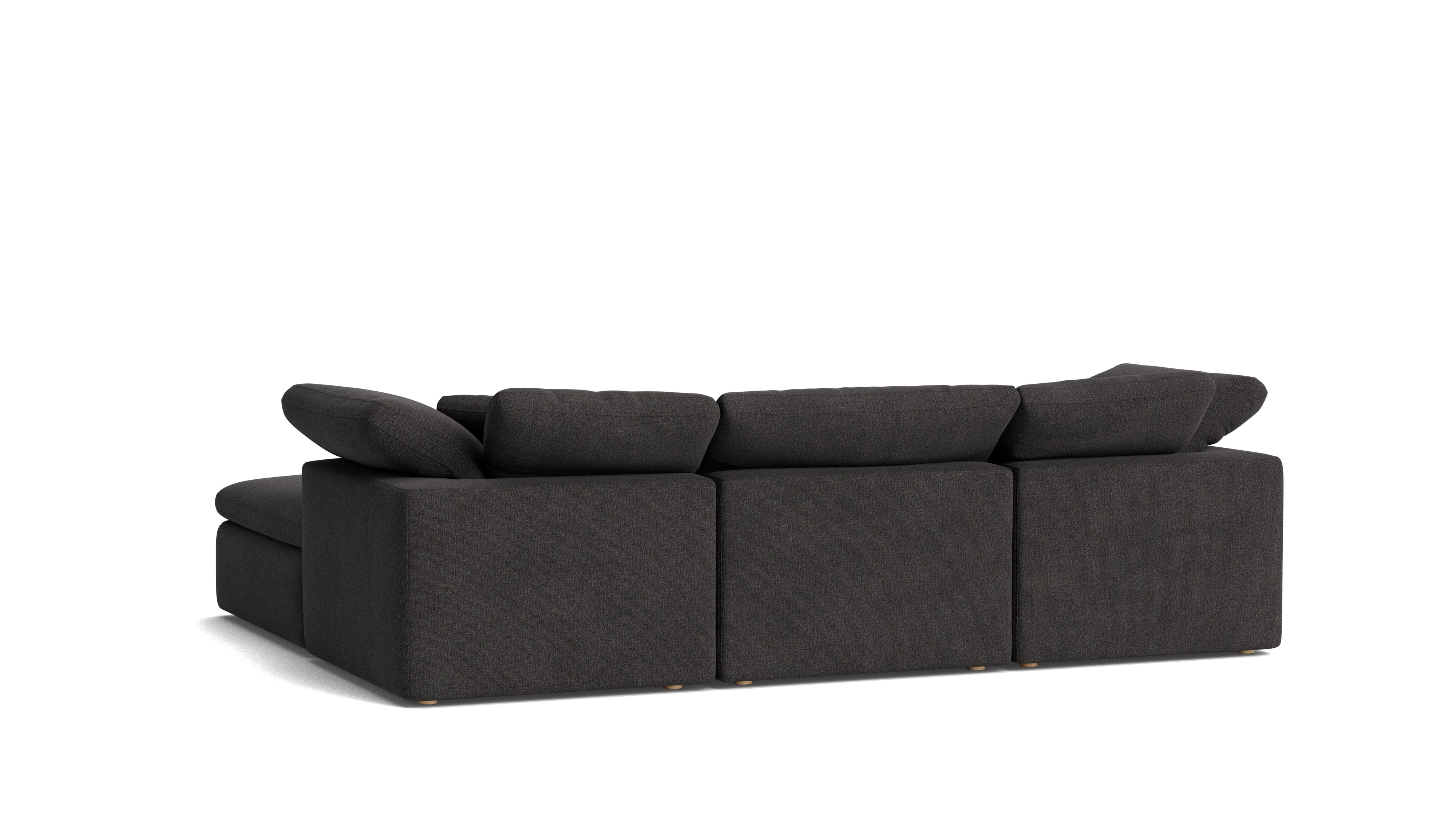 Movie Night™ 5-Piece Modular U-Shaped Sectional, Standard, Dark Shadow
