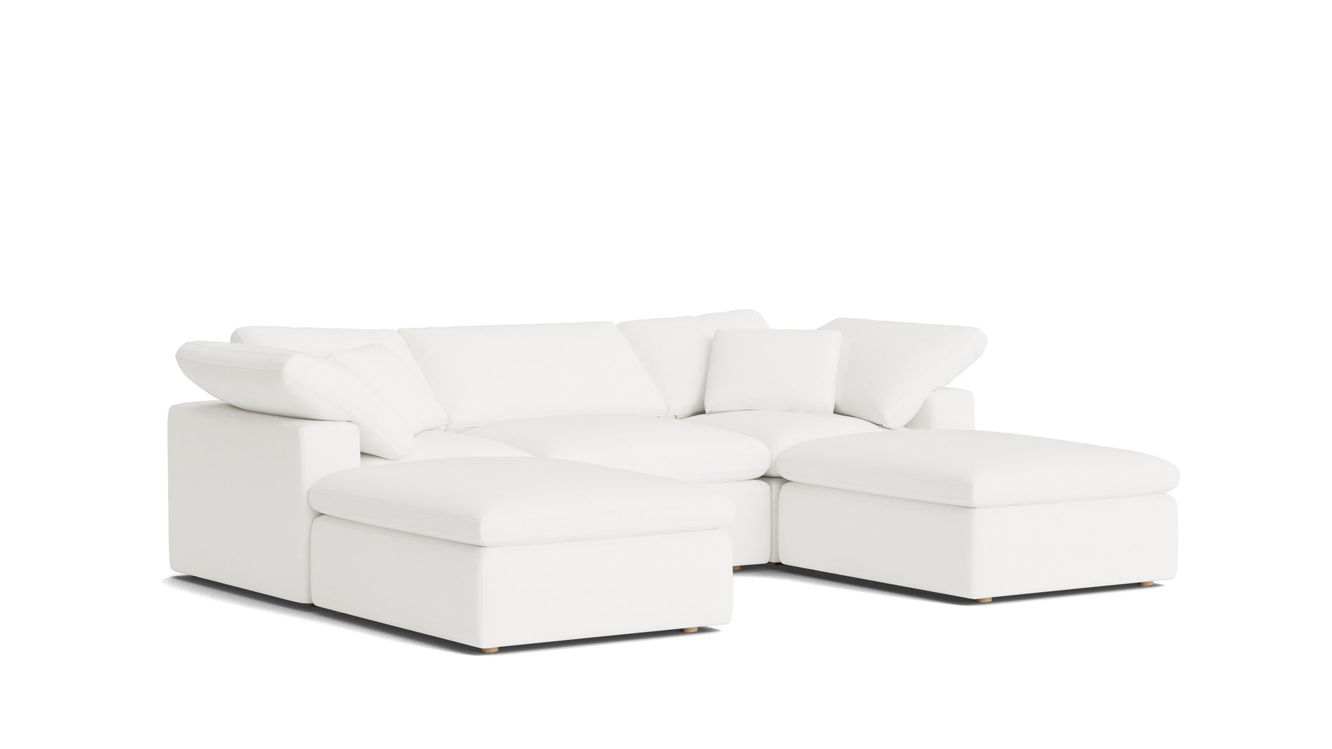 Movie Night™ 5-Piece Modular U-Shaped Sectional, Standard, Brie_image