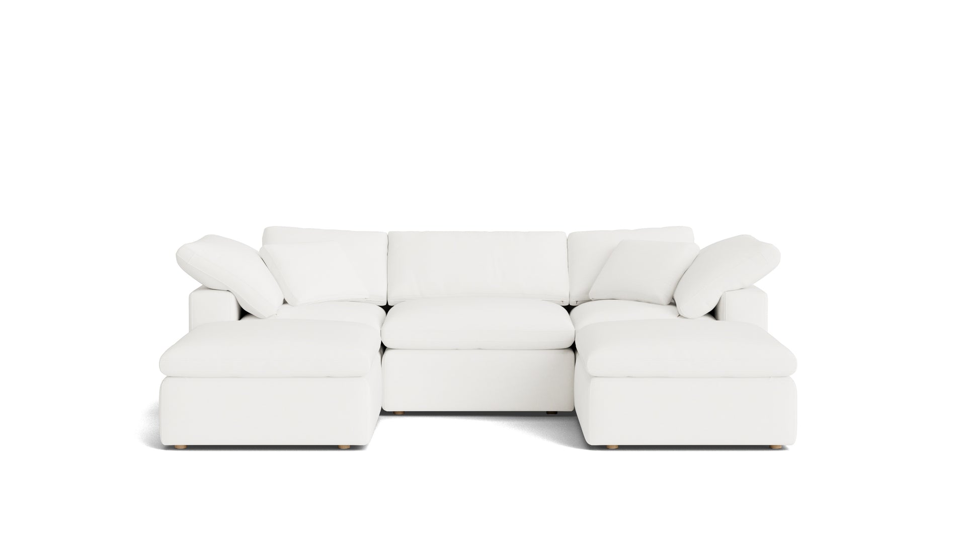 Movie Night™ 5-Piece Modular U-Shaped Sectional, Standard, Brie_image