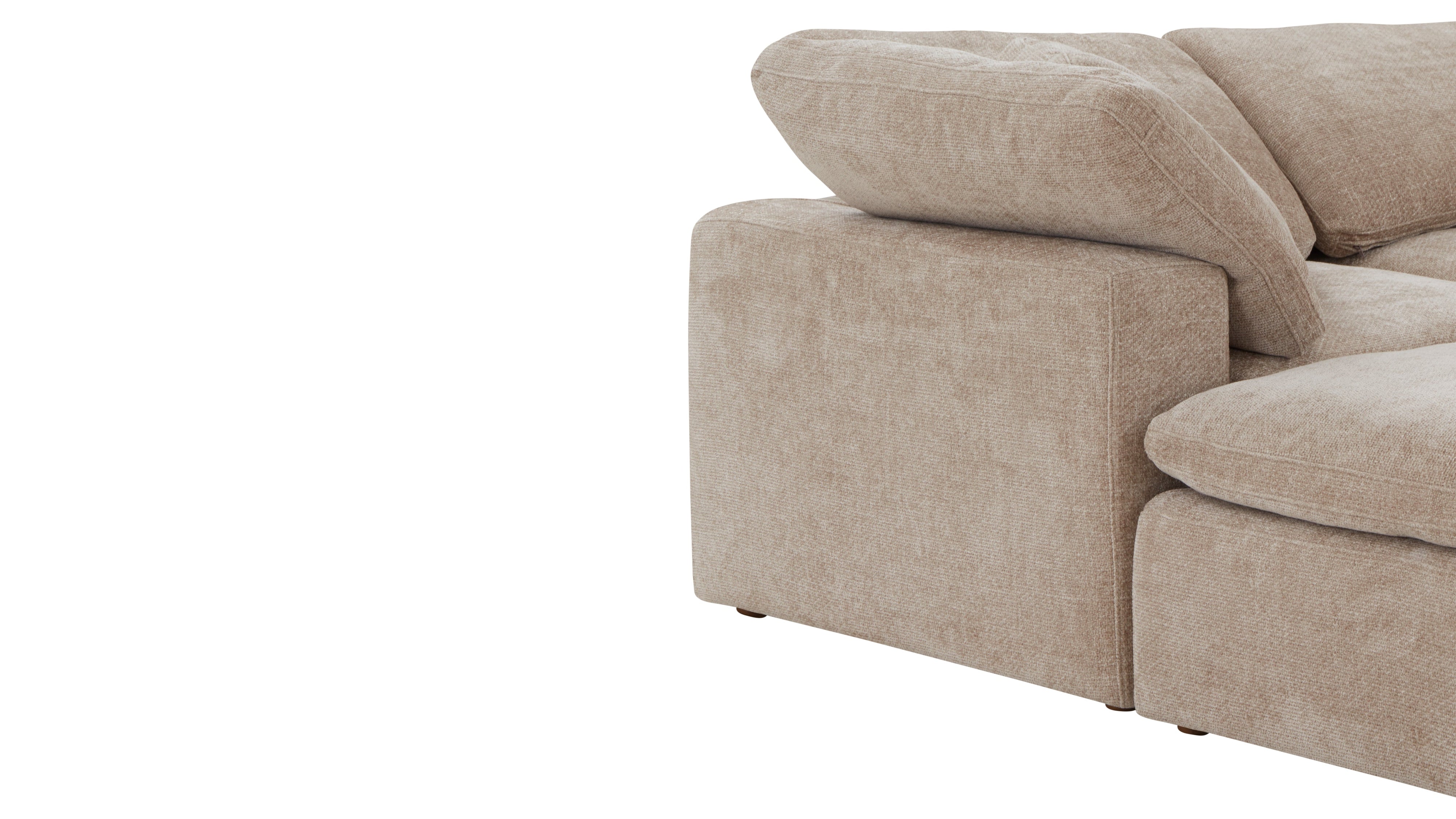 Movie Night™ 5-Piece Modular U-Shaped Sectional, Standard, Champagne - Image 6