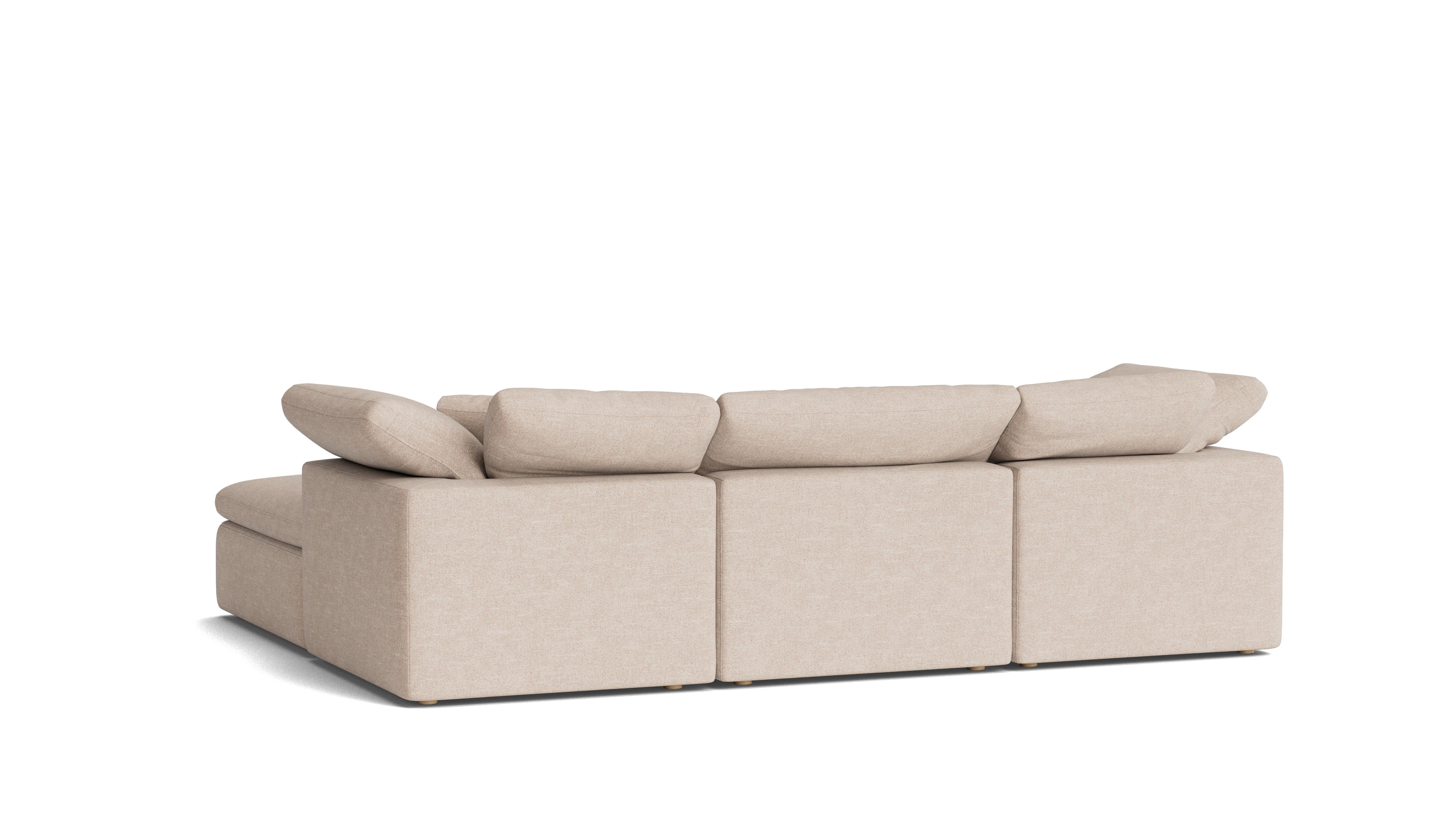 Movie Night™ 5-Piece Modular U-Shaped Sectional, Standard, Sunbeam