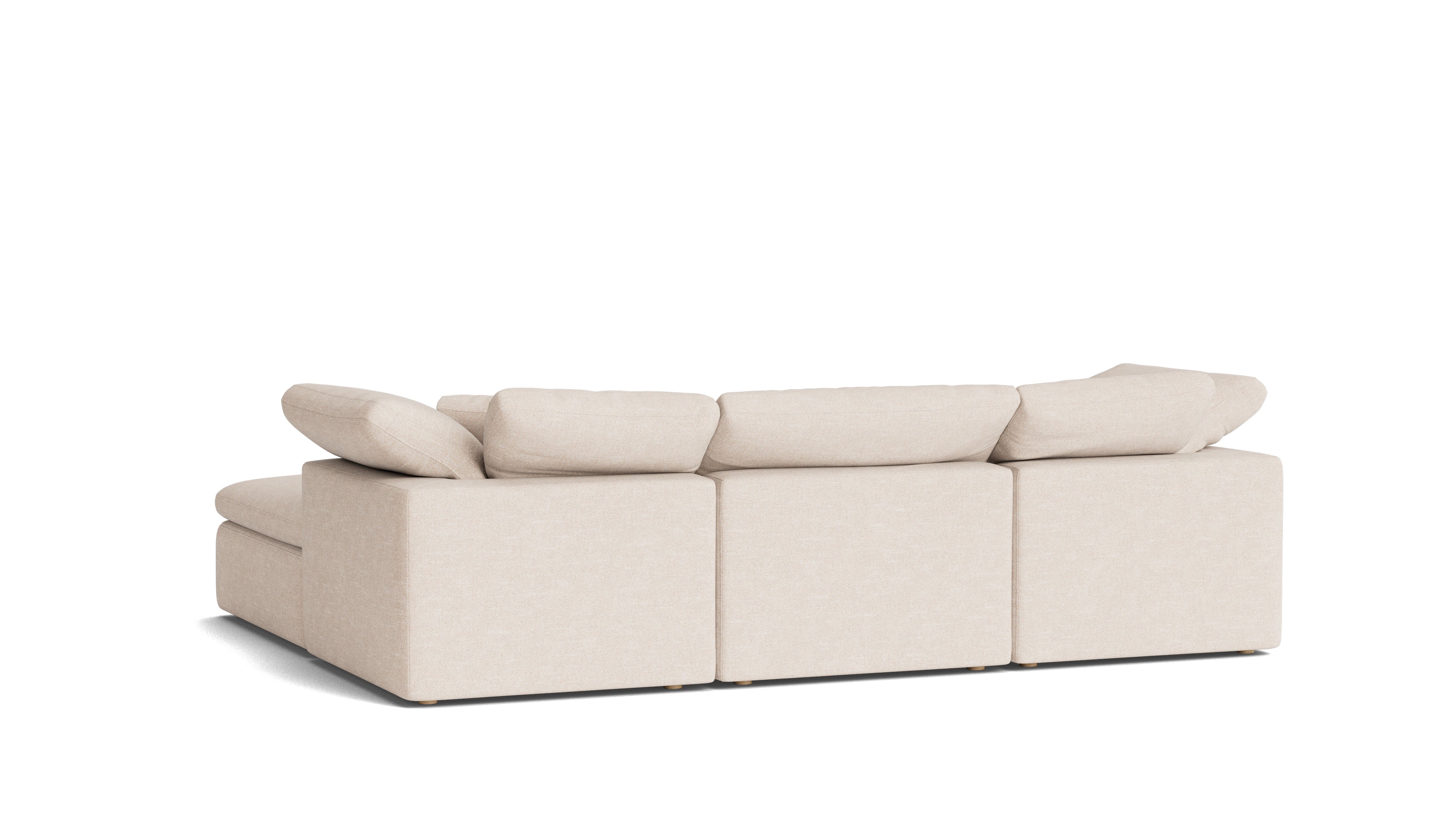 Movie Night™ 5-Piece Modular U-Shaped Sectional, Standard, Sunbeam