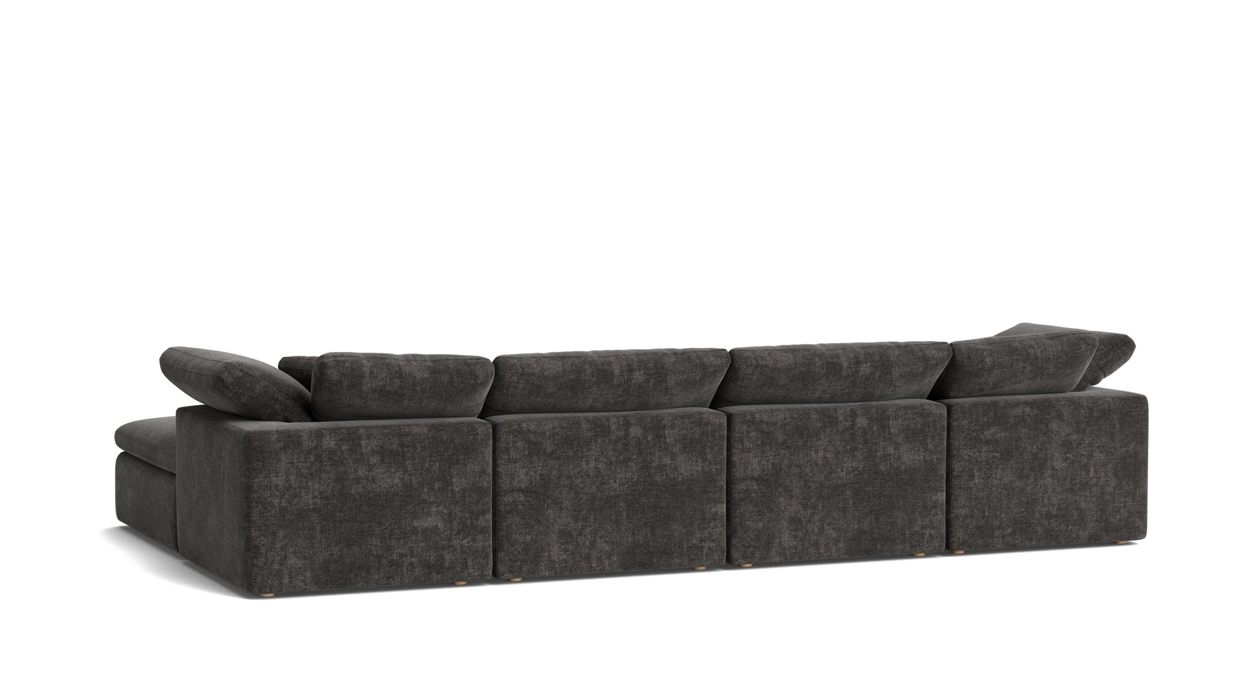 Movie Night™ 6-Piece Modular U-Shaped Sectional, Standard, Truffle
