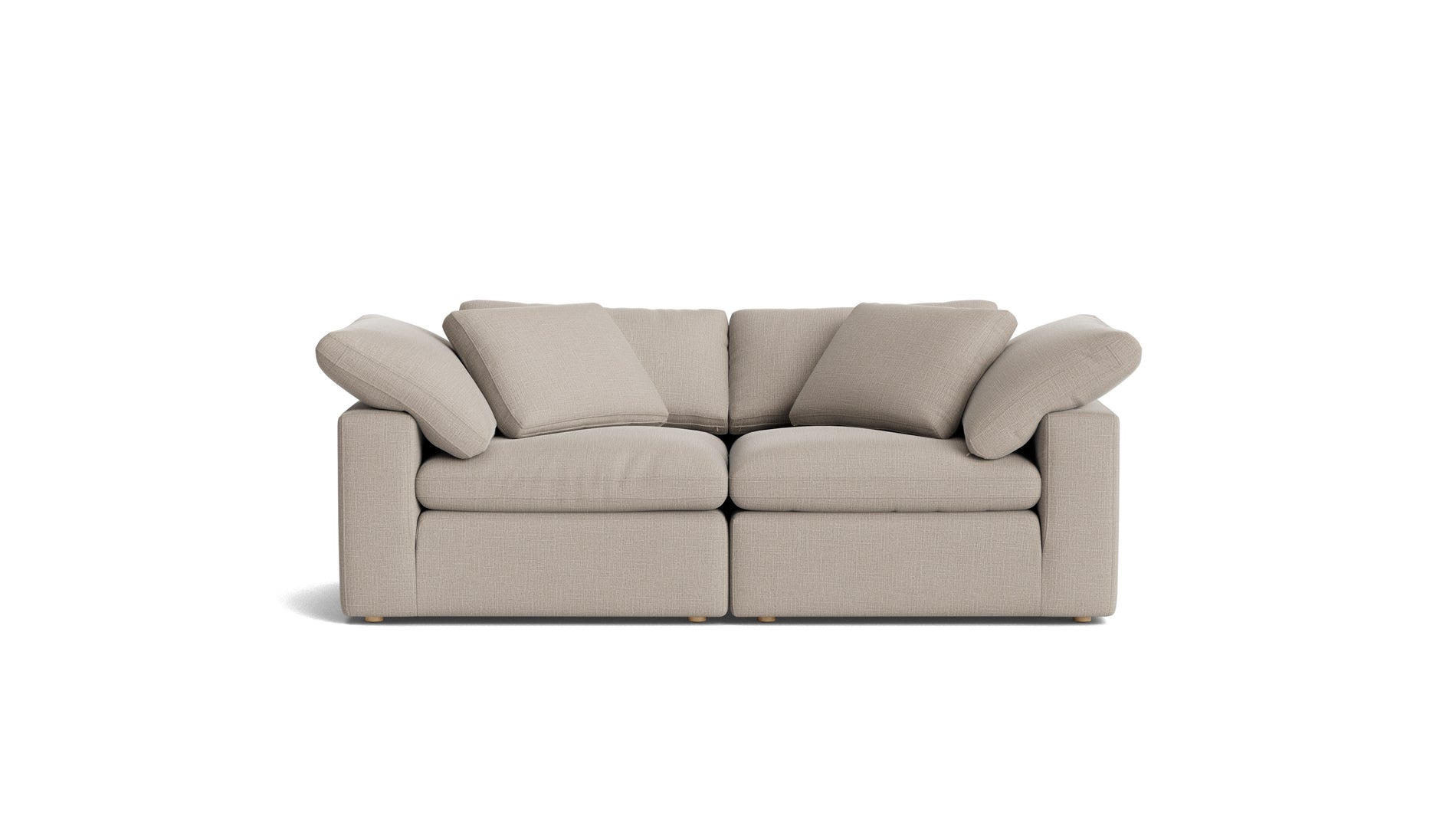 Movie Night™ 2-Piece Modular Sofa, Large, Light Pebble_image