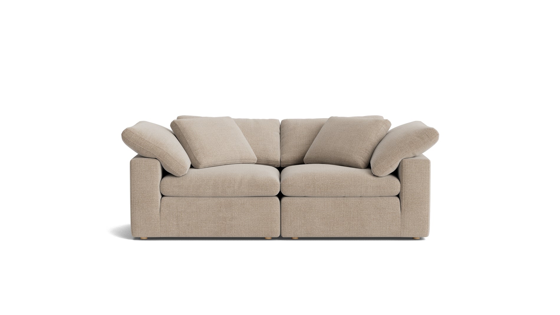 Movie Night™ 2-Piece Modular Sofa, Large, Champagne_image