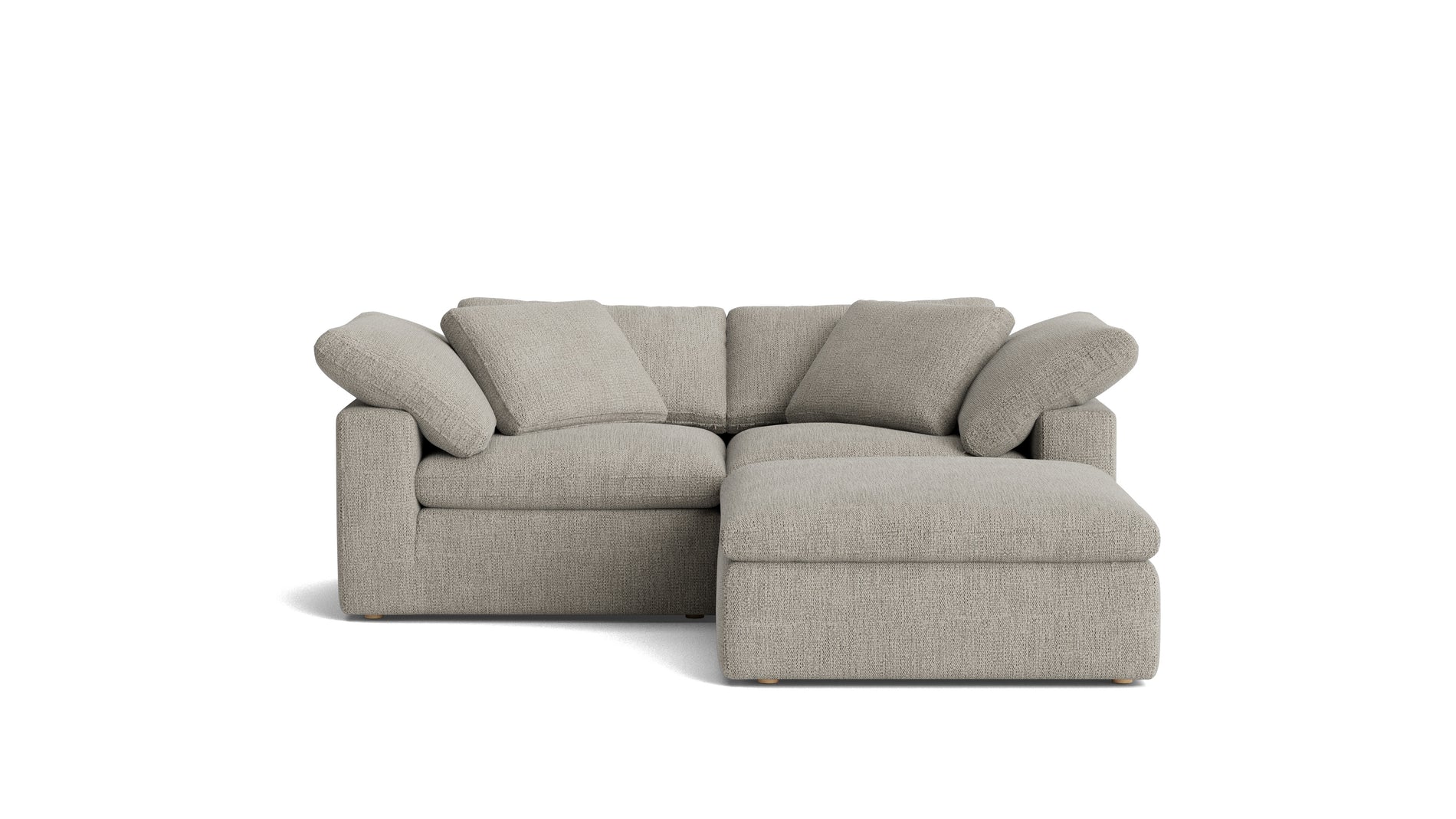 Movie Night™ 3-Piece Modular Sectional, Large, Oatmeal_image