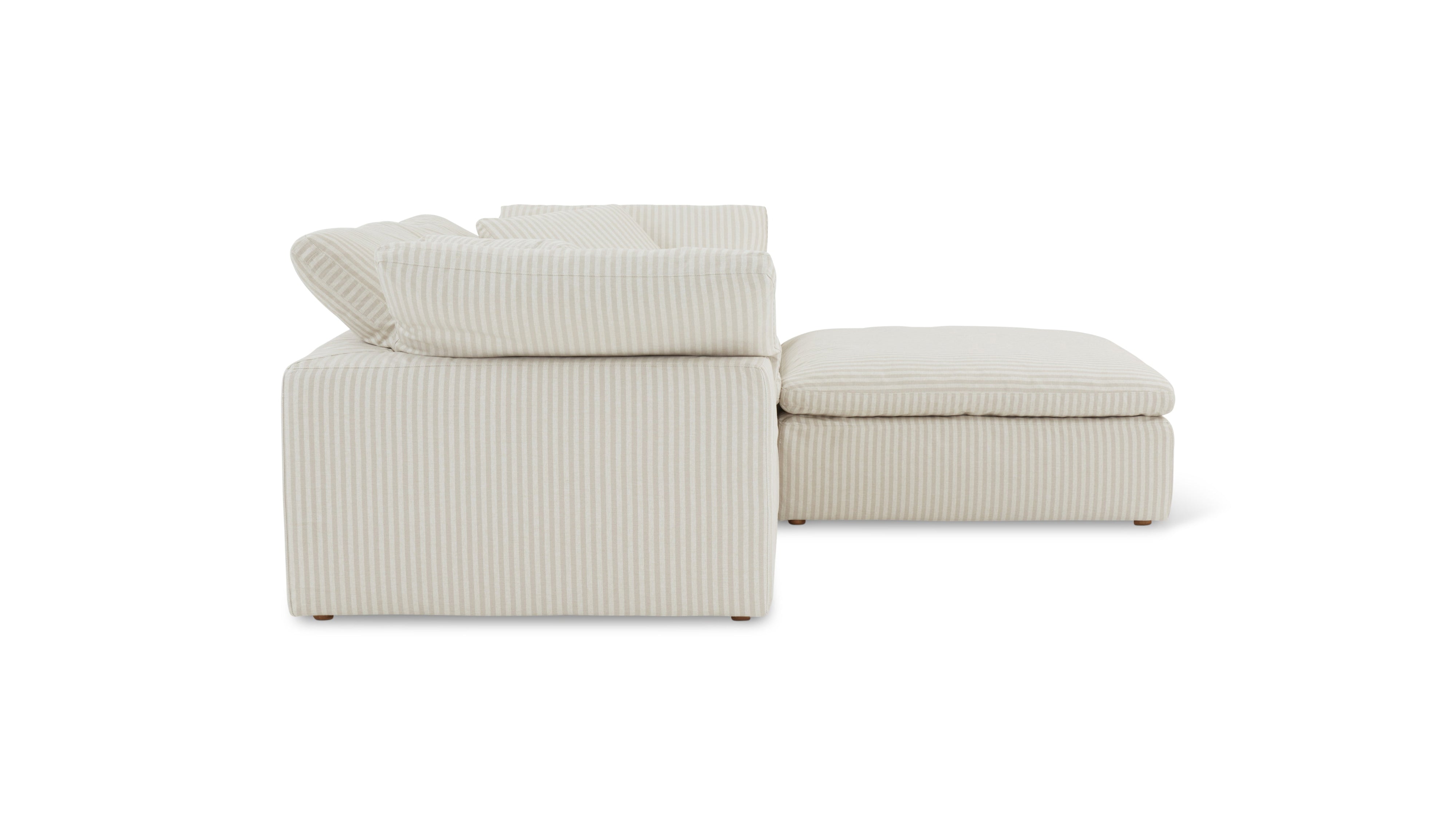 Movie Night™ 3-Piece Modular Sectional, Large, Newport Stripe - Image 10