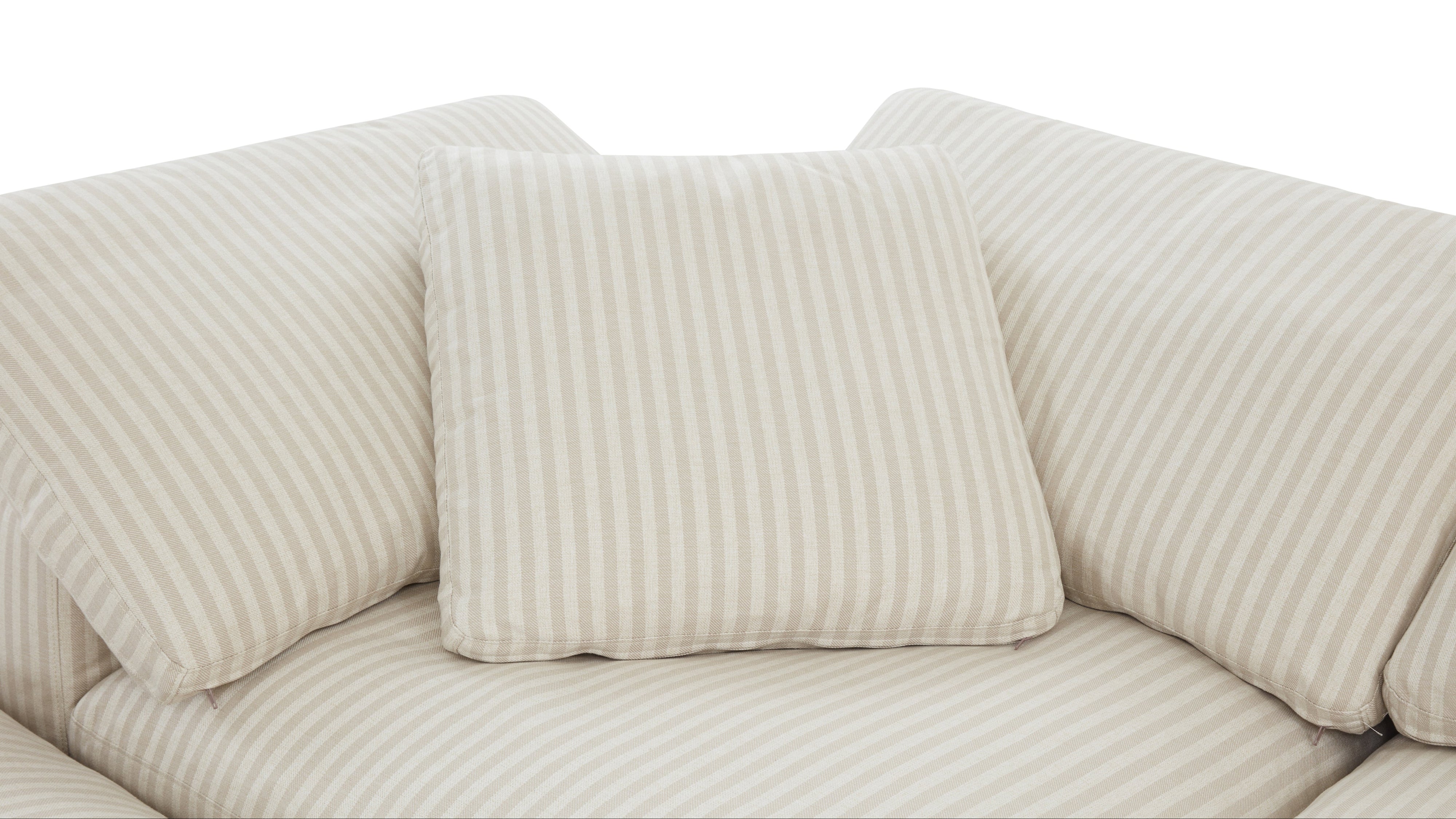 Movie Night™ 3-Piece Modular Sectional, Large, Newport Stripe - Image 7