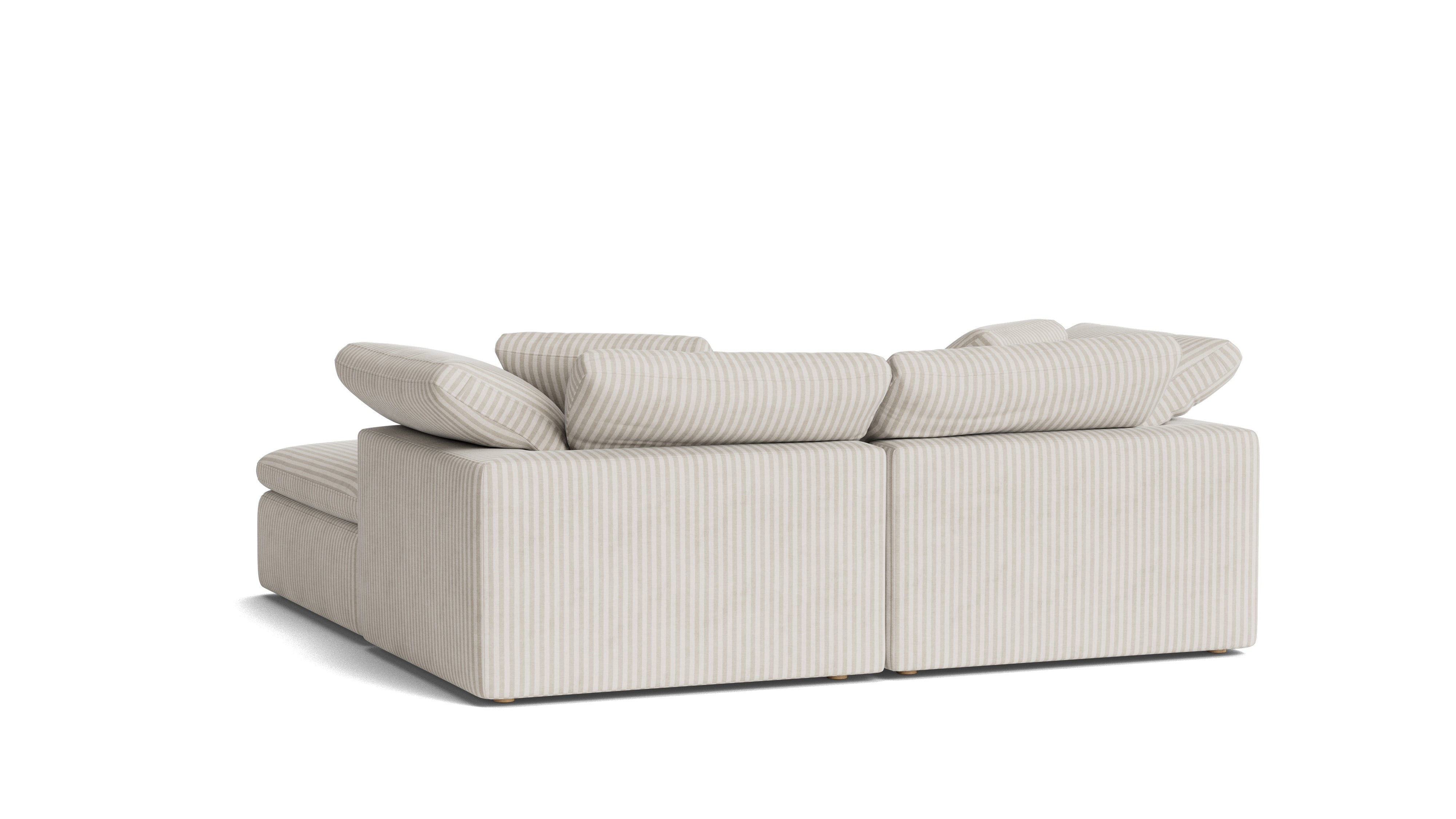 Movie Night™ 3 - Piece Modular Sectional, Large, Newport Stripe - Sundays Company CanadaSEC-YJ-919-011