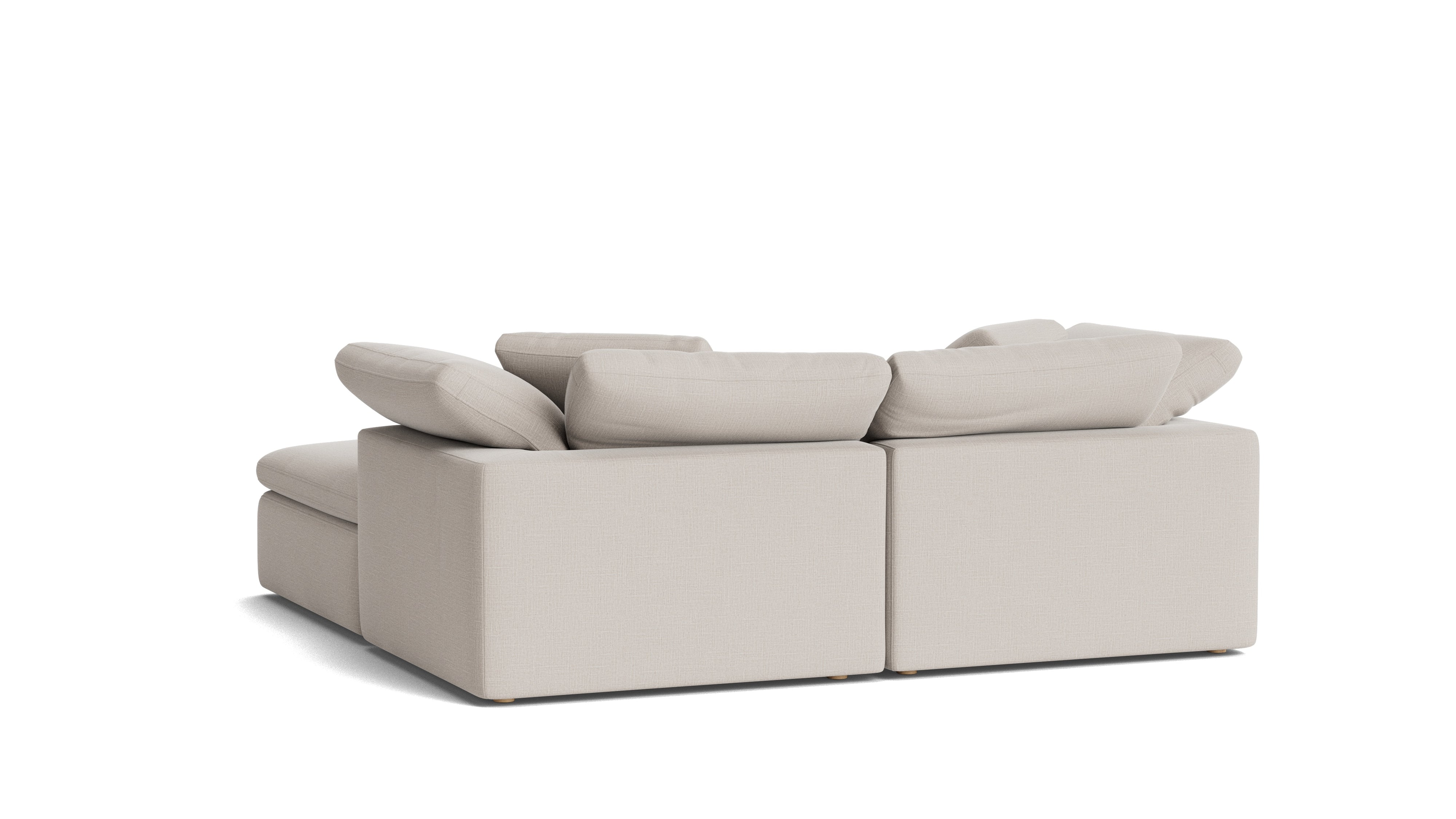 Movie Night™ 3 - Piece Modular Sectional, Large, Clay - Sundays Company CanadaSEC-YJ-919-015