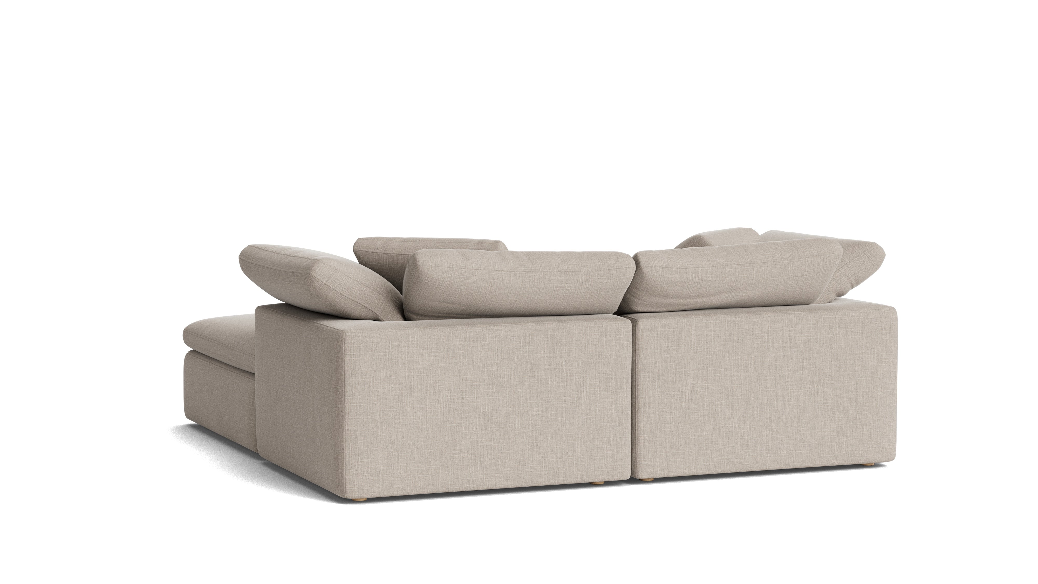 Movie Night™ 3 - Piece Modular Sectional, Large, Light Pebble - Sundays Company CanadaSEC-YJ-919-029