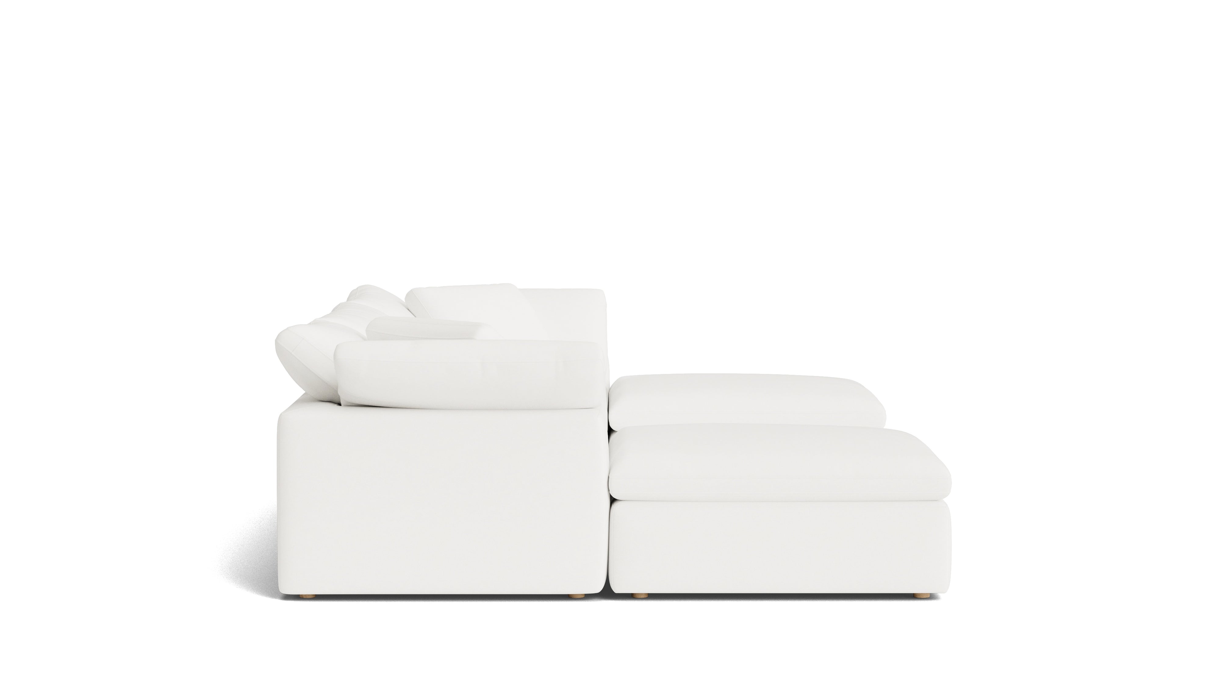 Movie Night™ 5 - Piece Modular U - Shaped Sectional, Large, Brie - Sundays Company CanadaSEC-YJ-922-037