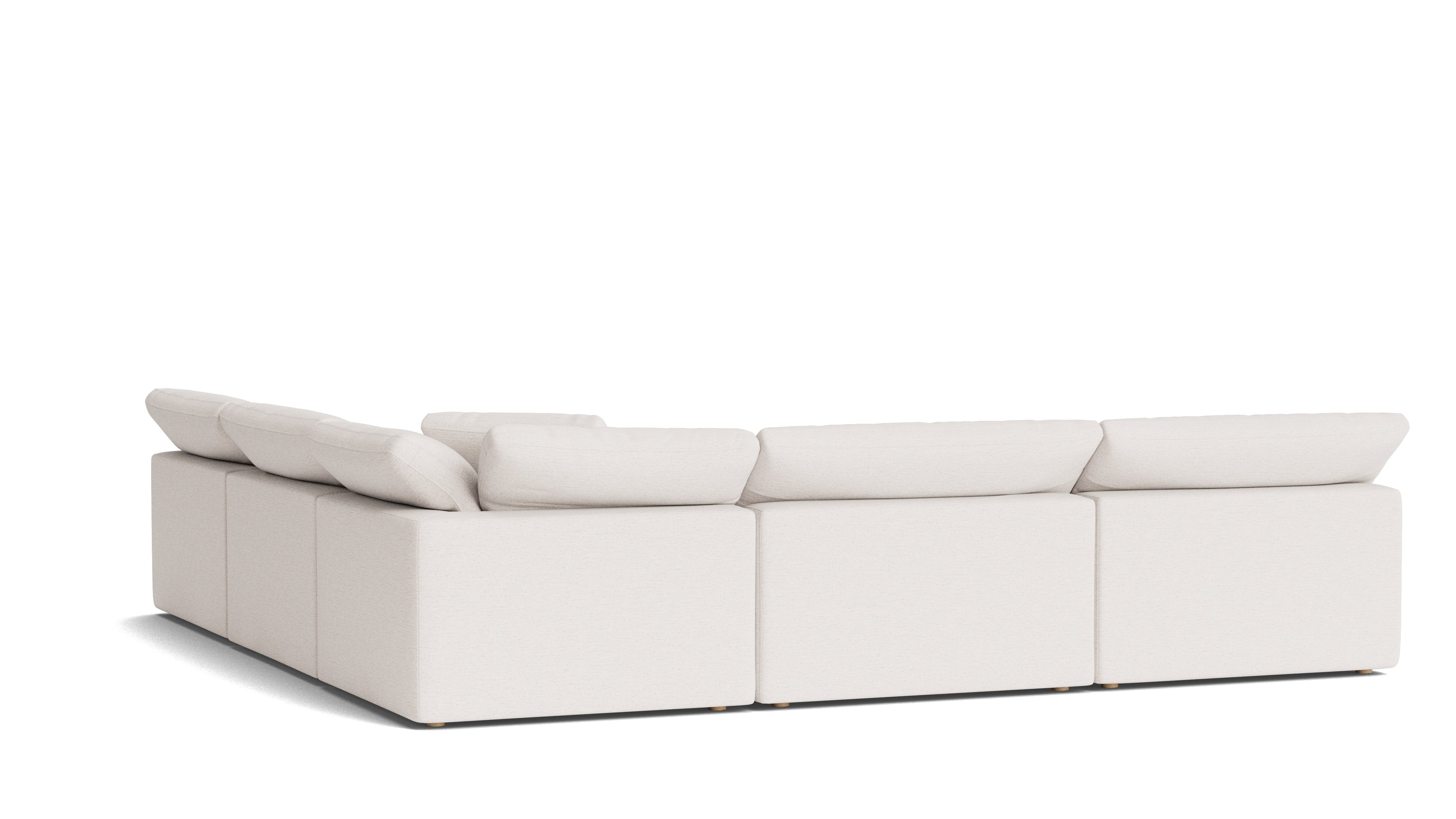 Movie Night™ 5-Piece Modular Sectional Open, Large, Nomad Snow