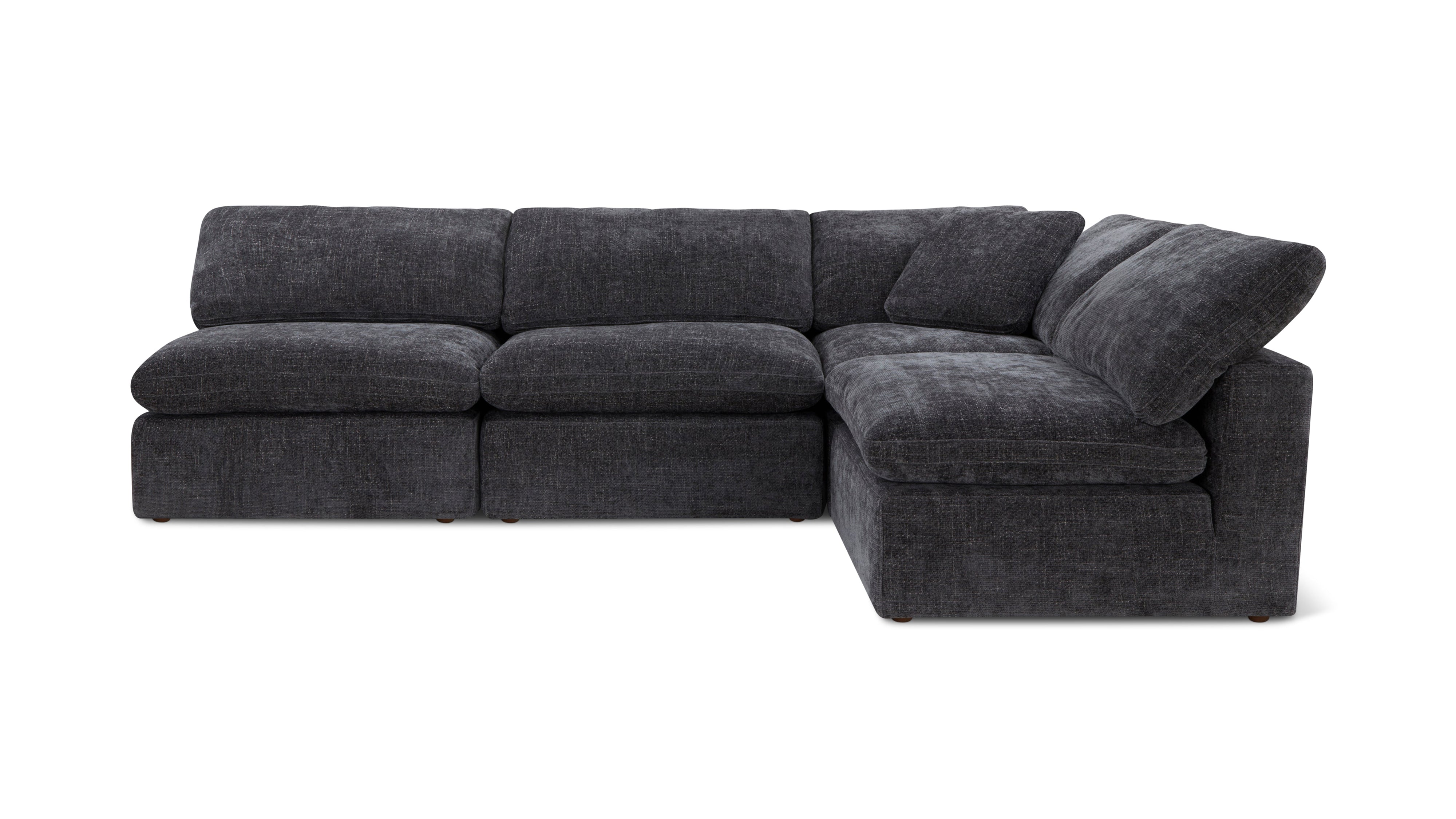 Movie Night™ 4-Piece Modular Sectional Open, Standard, Truffle - Image 1