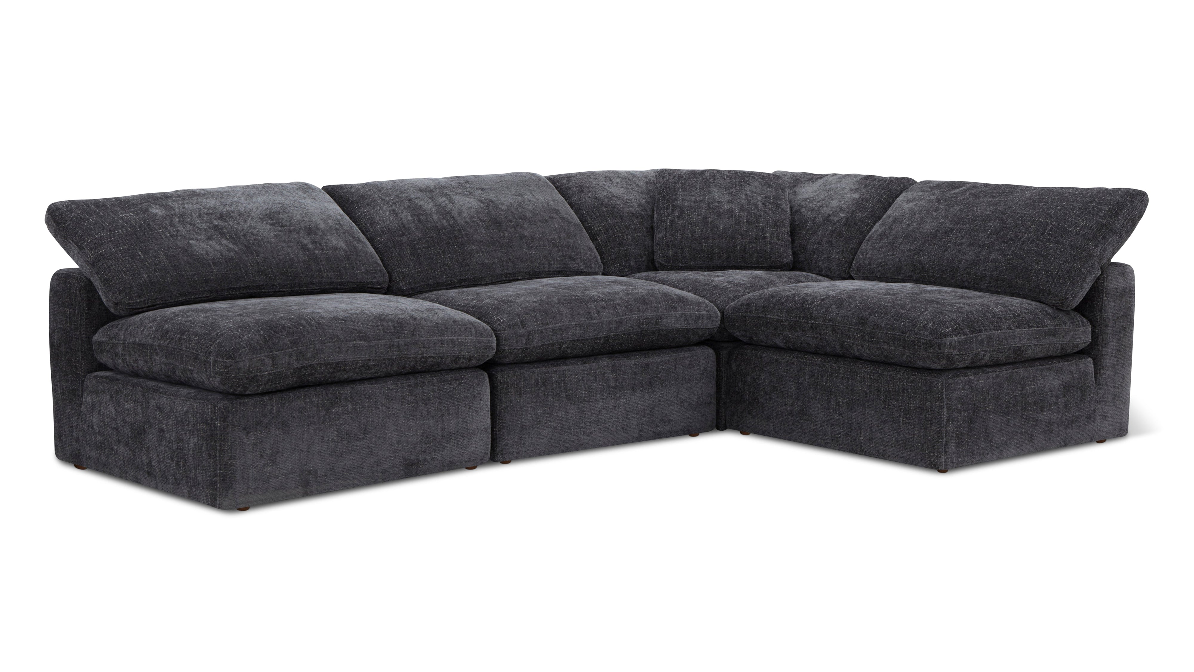Movie Night™ 4-Piece Modular Sectional Open, Standard, Truffle - Image 9