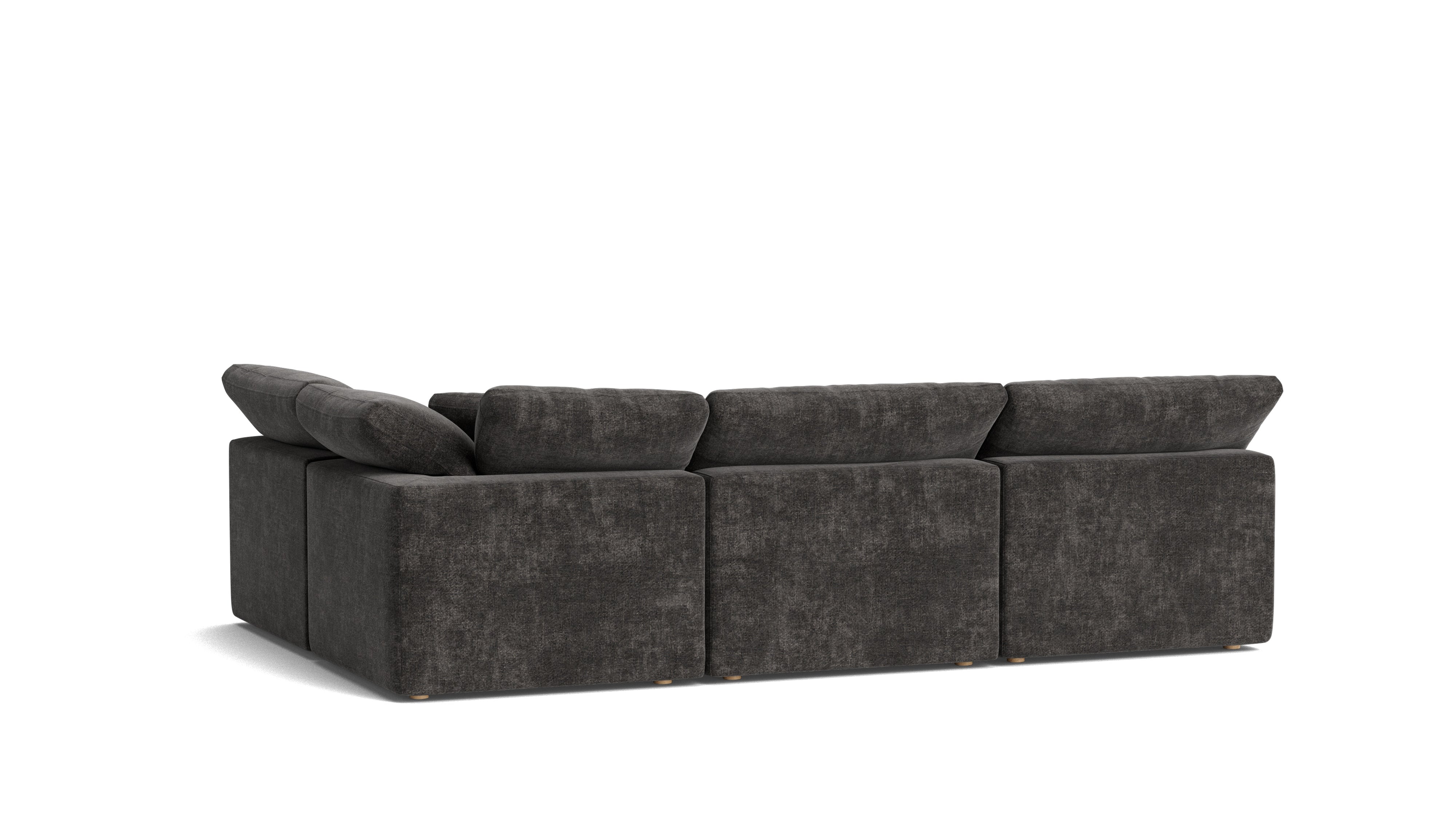 Movie Night™ 4-Piece Modular Sectional Open, Standard, Truffle