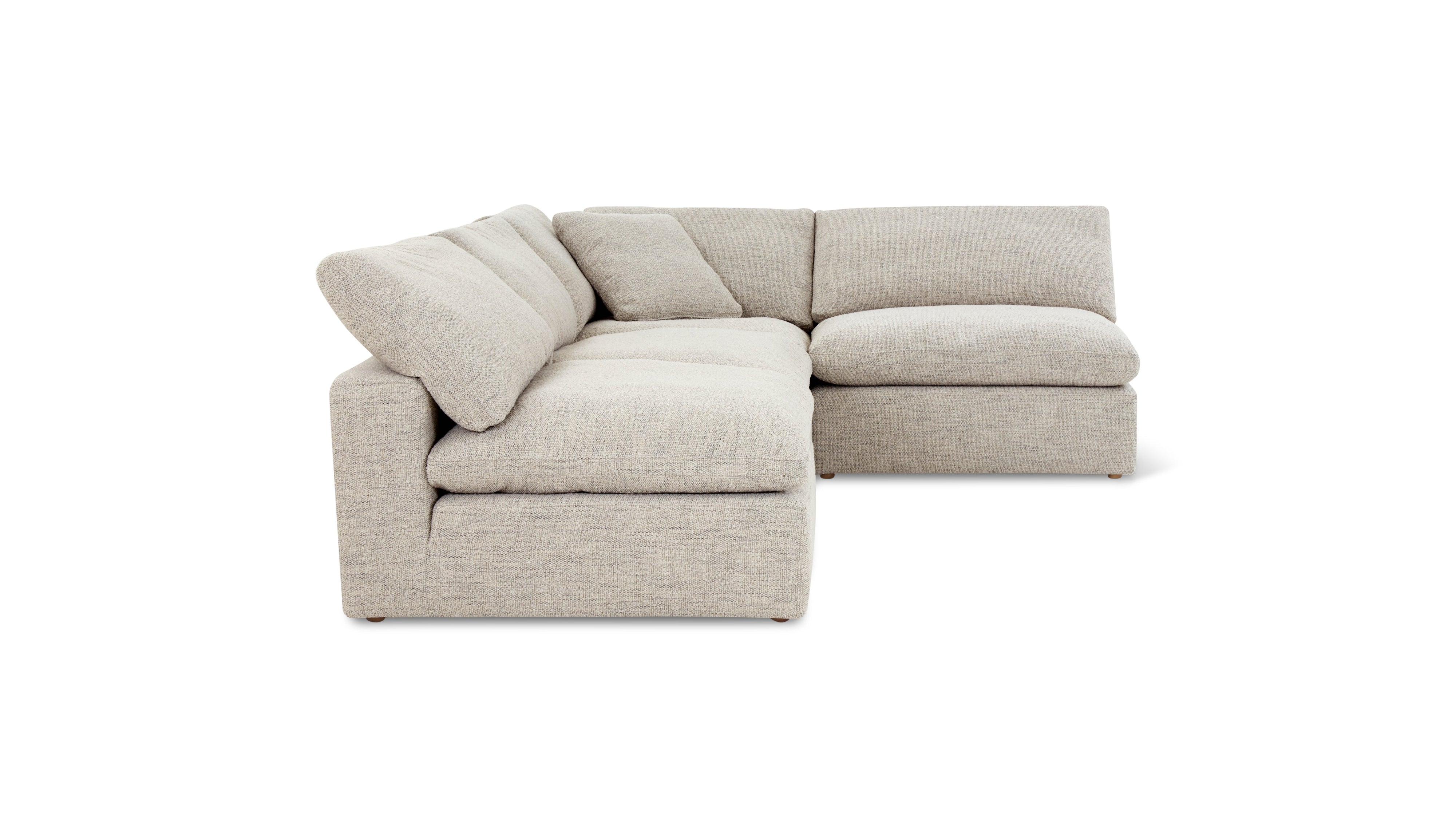 Movie Night™ 4-Piece Modular Sectional Open, Standard, Oatmeal - Image 8