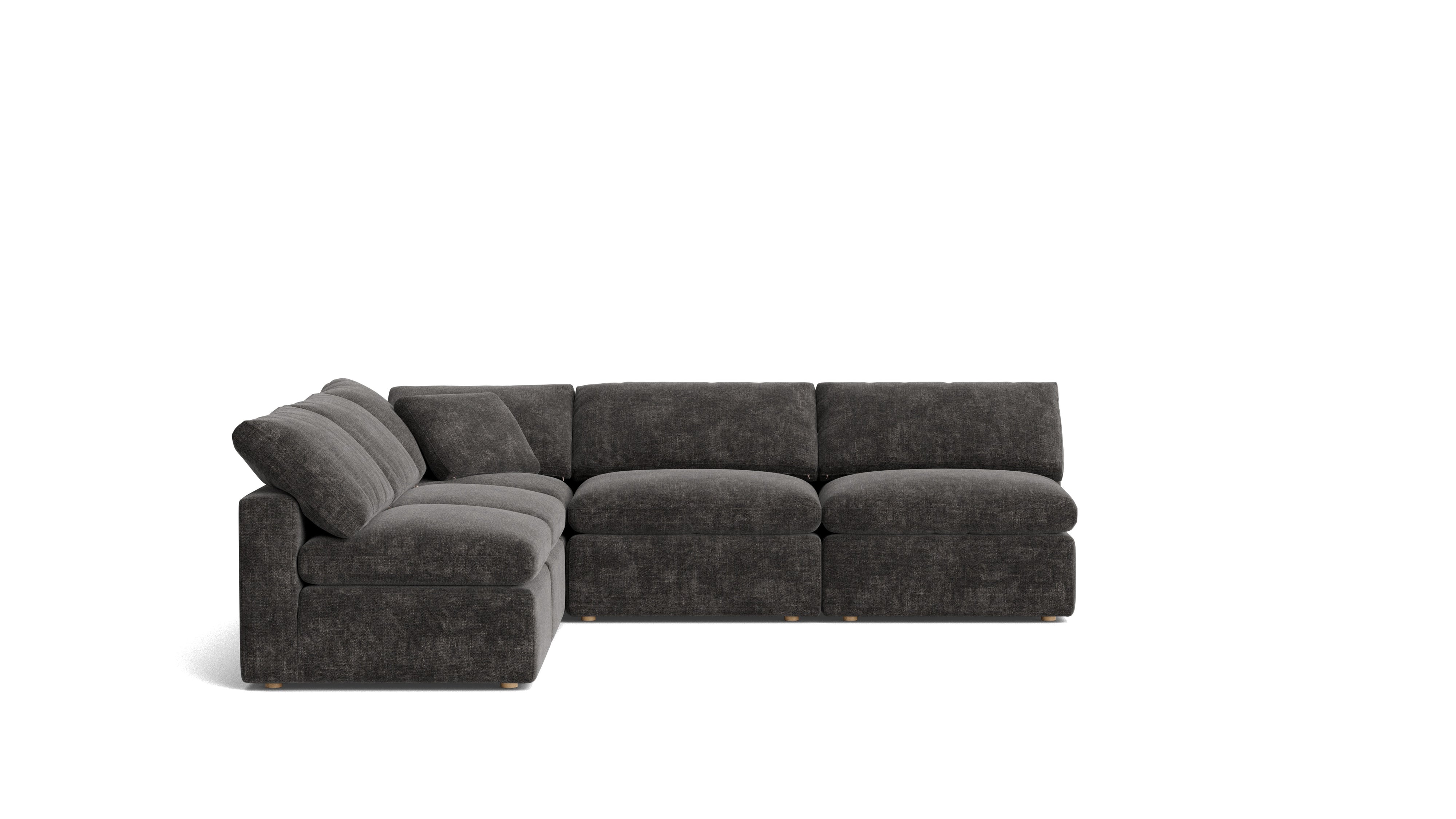Movie Night™ 5-Piece Modular Sectional Open, Standard, Truffle