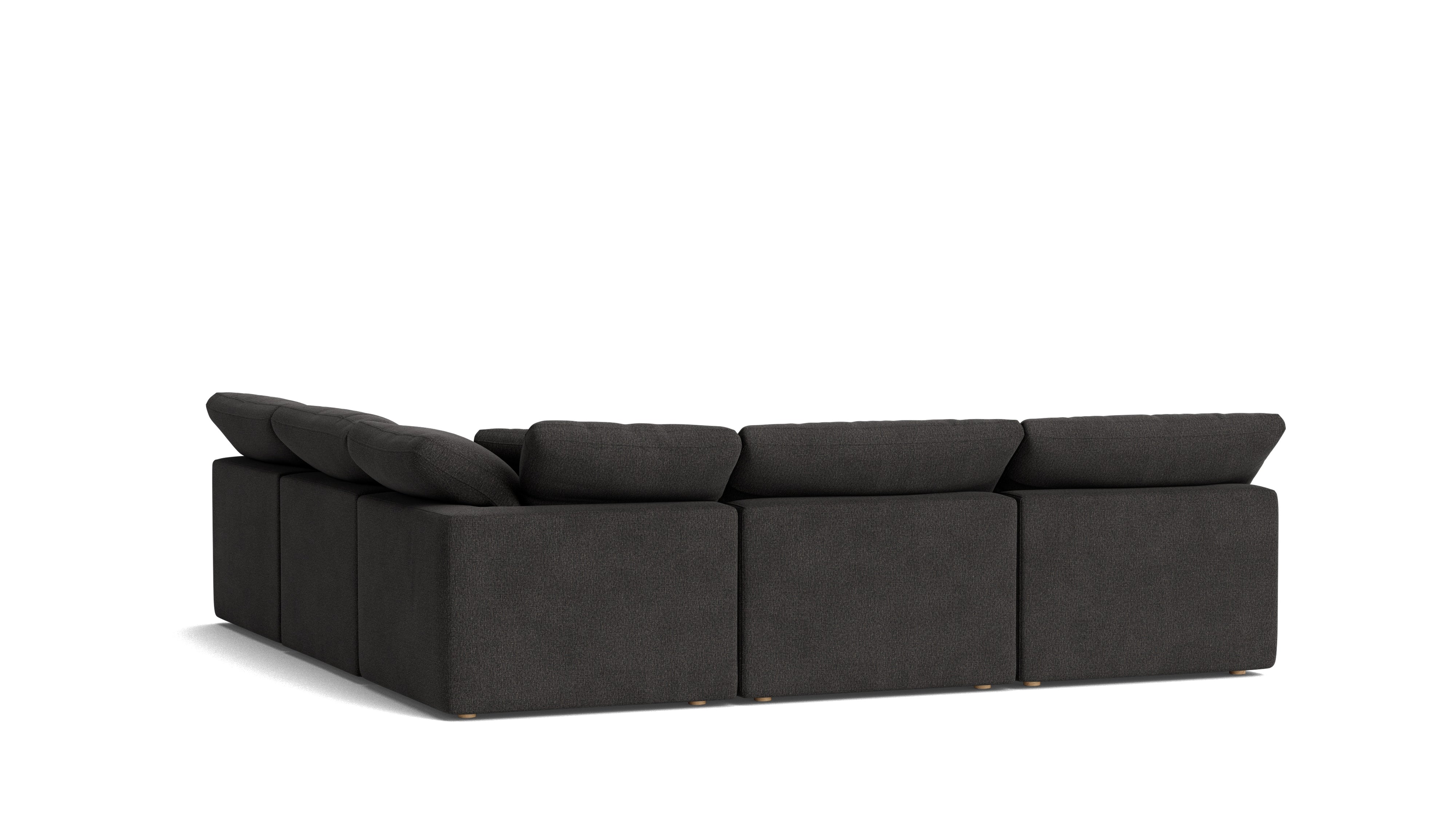 Movie Night™ 5-Piece Modular Sectional Open, Standard, Dark Shadow