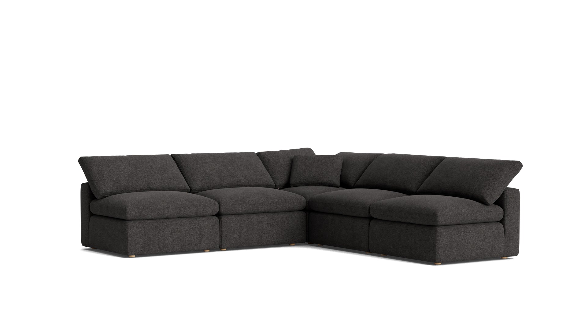 Movie Night™ 5-Piece Modular Sectional Open, Standard, Dark Shadow_image