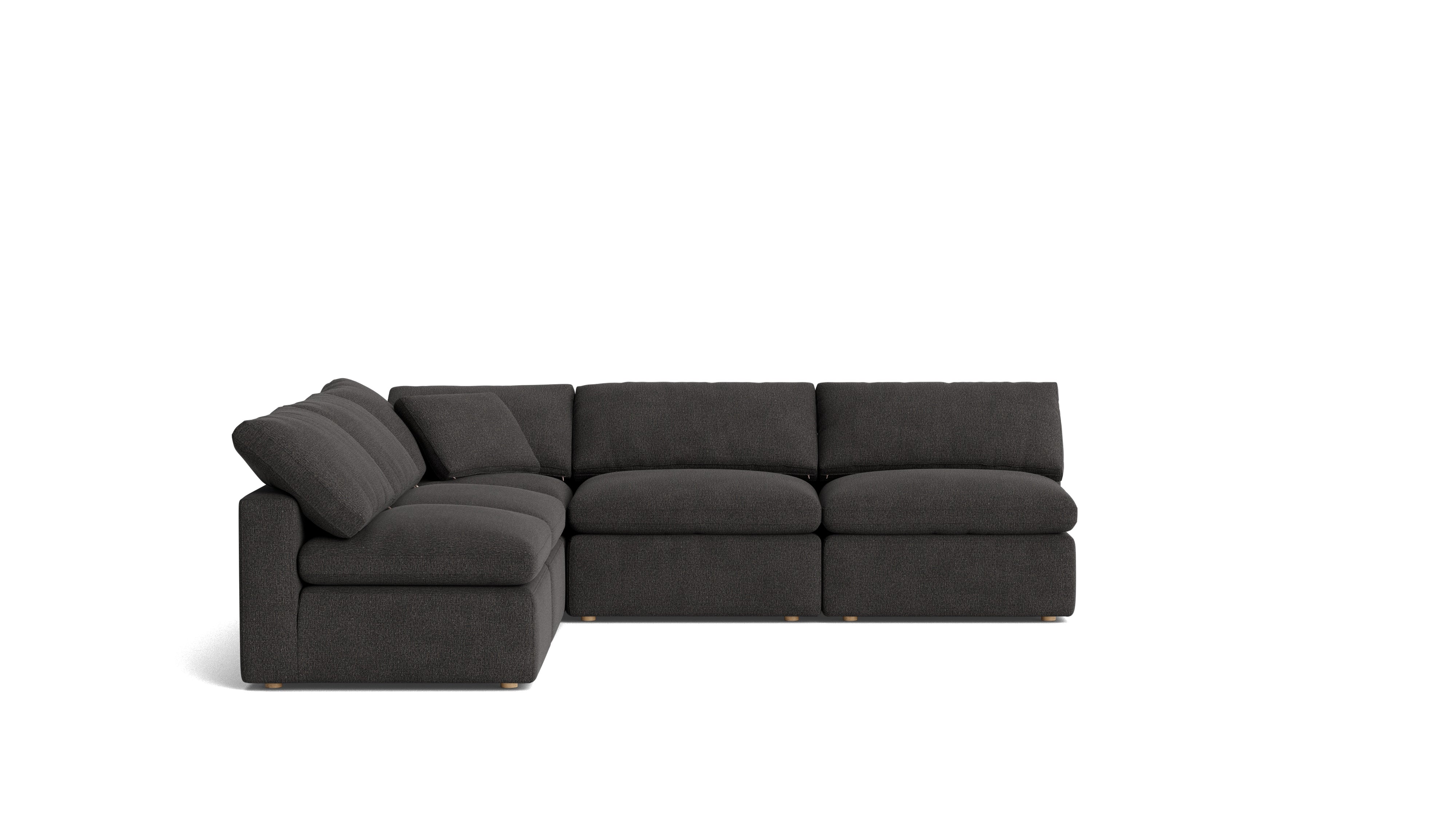 Movie Night™ 5-Piece Modular Sectional Open, Standard, Dark Shadow