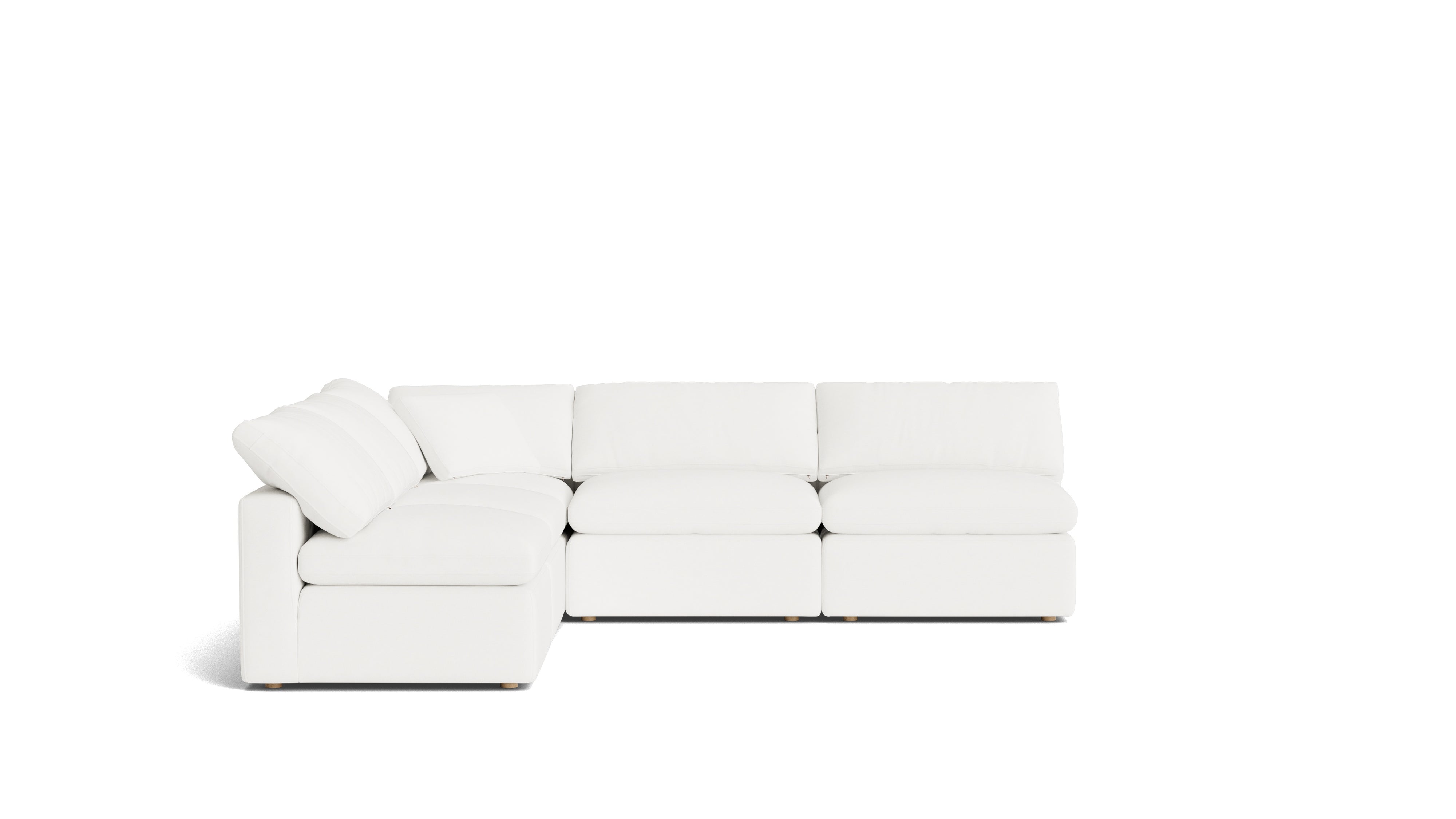 Movie Night™ 5-Piece Modular Sectional Open, Standard, Brie