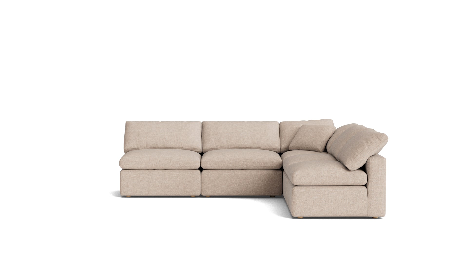 Movie Night™ 5-Piece Modular Sectional Open, Standard, Sunbeam_image