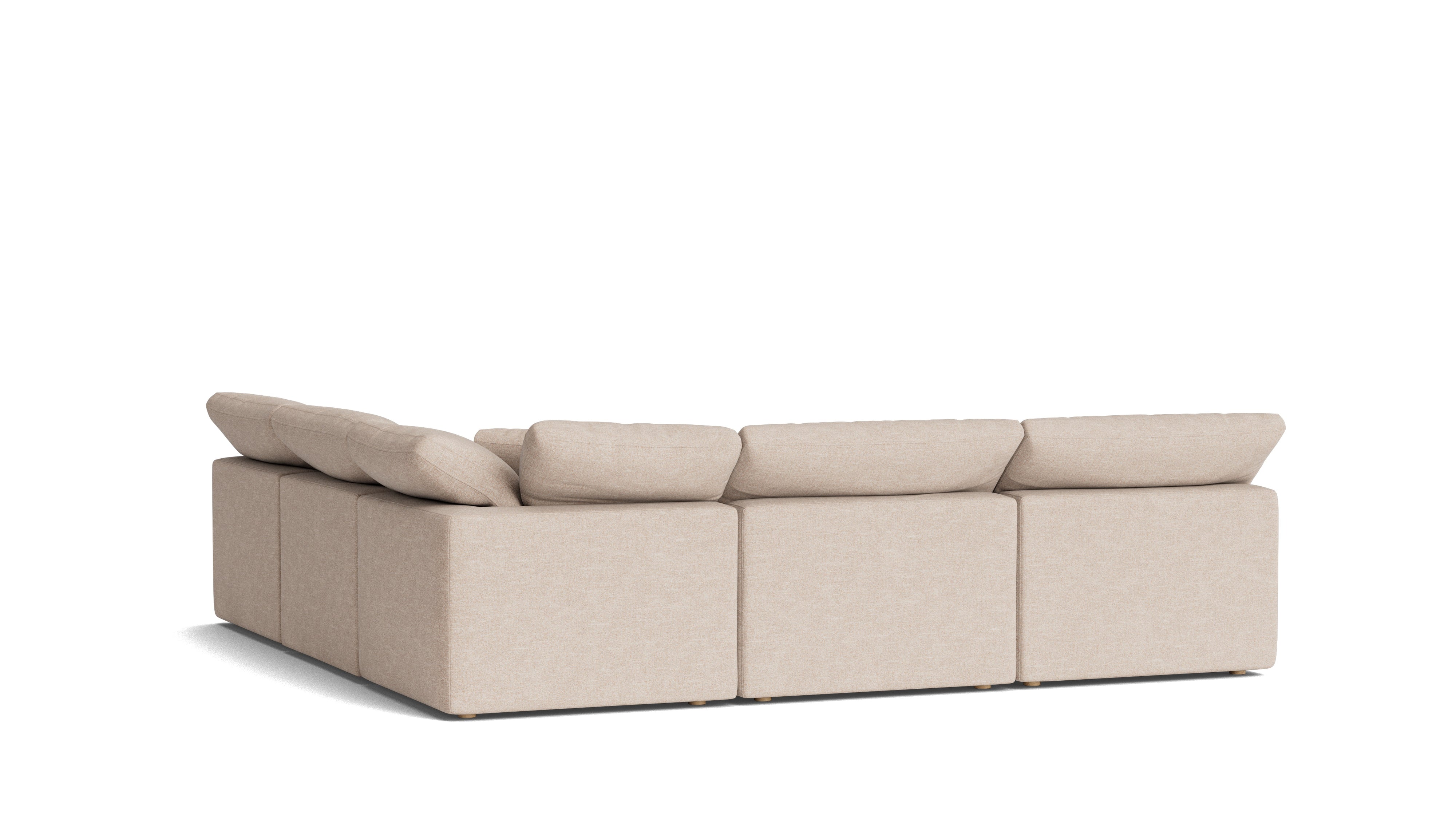 Movie Night™ 5-Piece Modular Sectional Open, Standard, Sunbeam