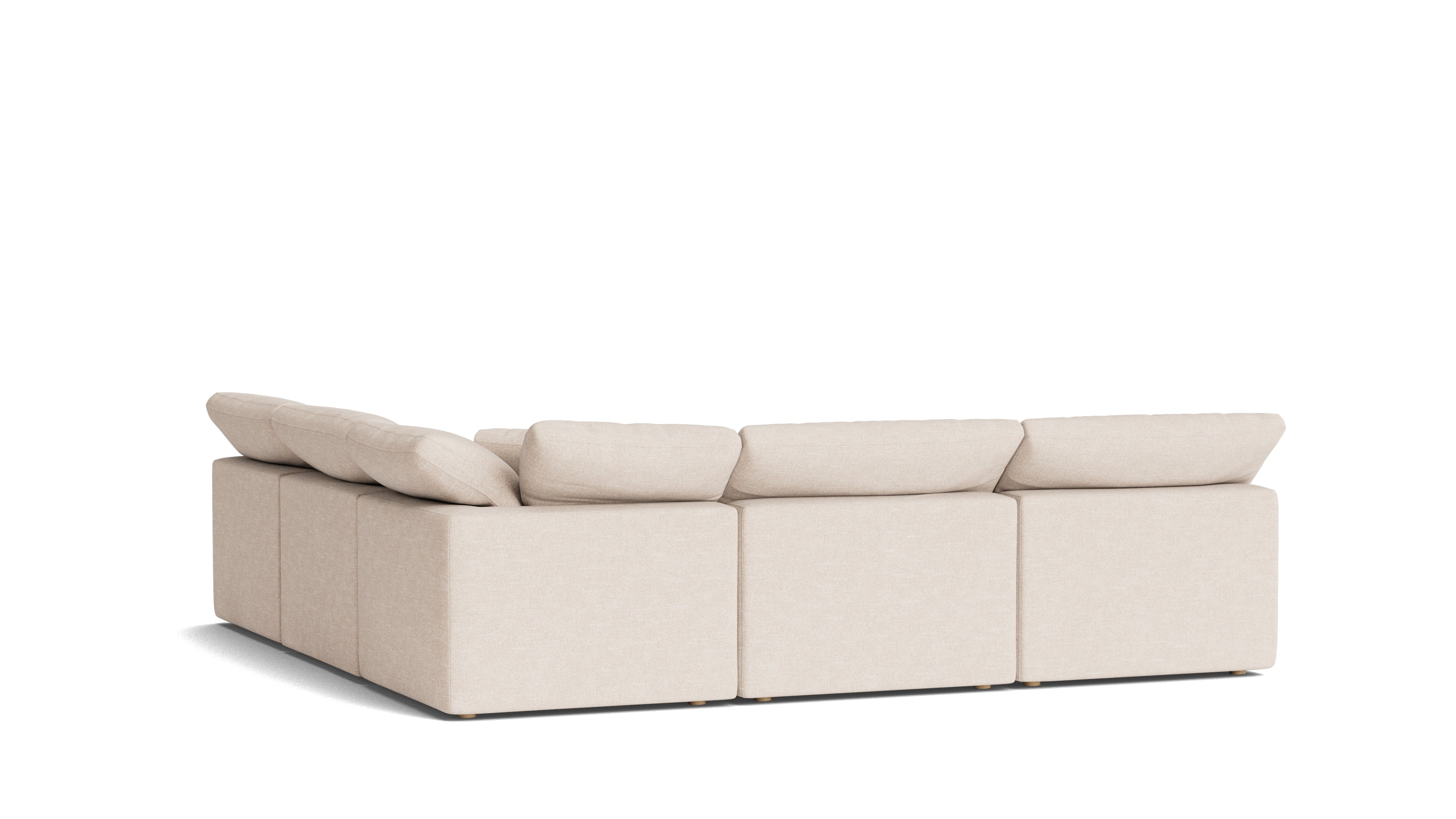 Movie Night™ 5-Piece Modular Sectional Open, Standard, Sunbeam