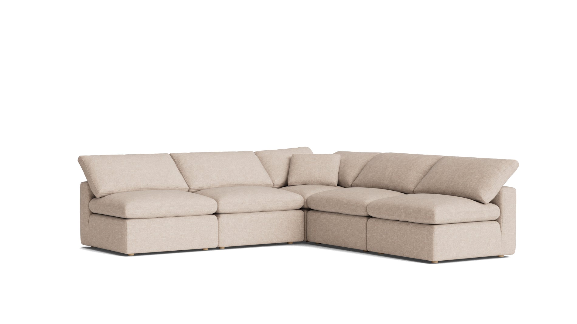 Movie Night™ 5-Piece Modular Sectional Open, Standard, Sunbeam_image