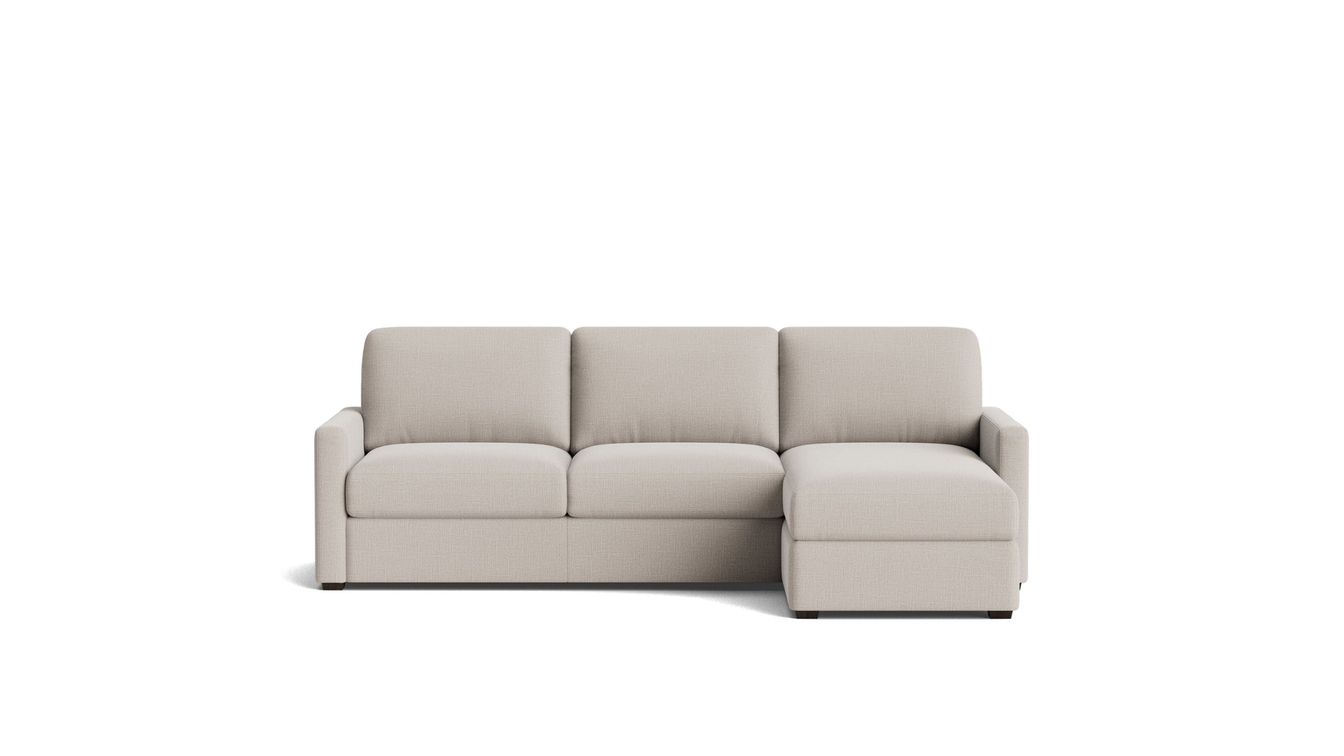 Sleep Over Sofa Bed Sectional (Left or Right), Full, Clay_image