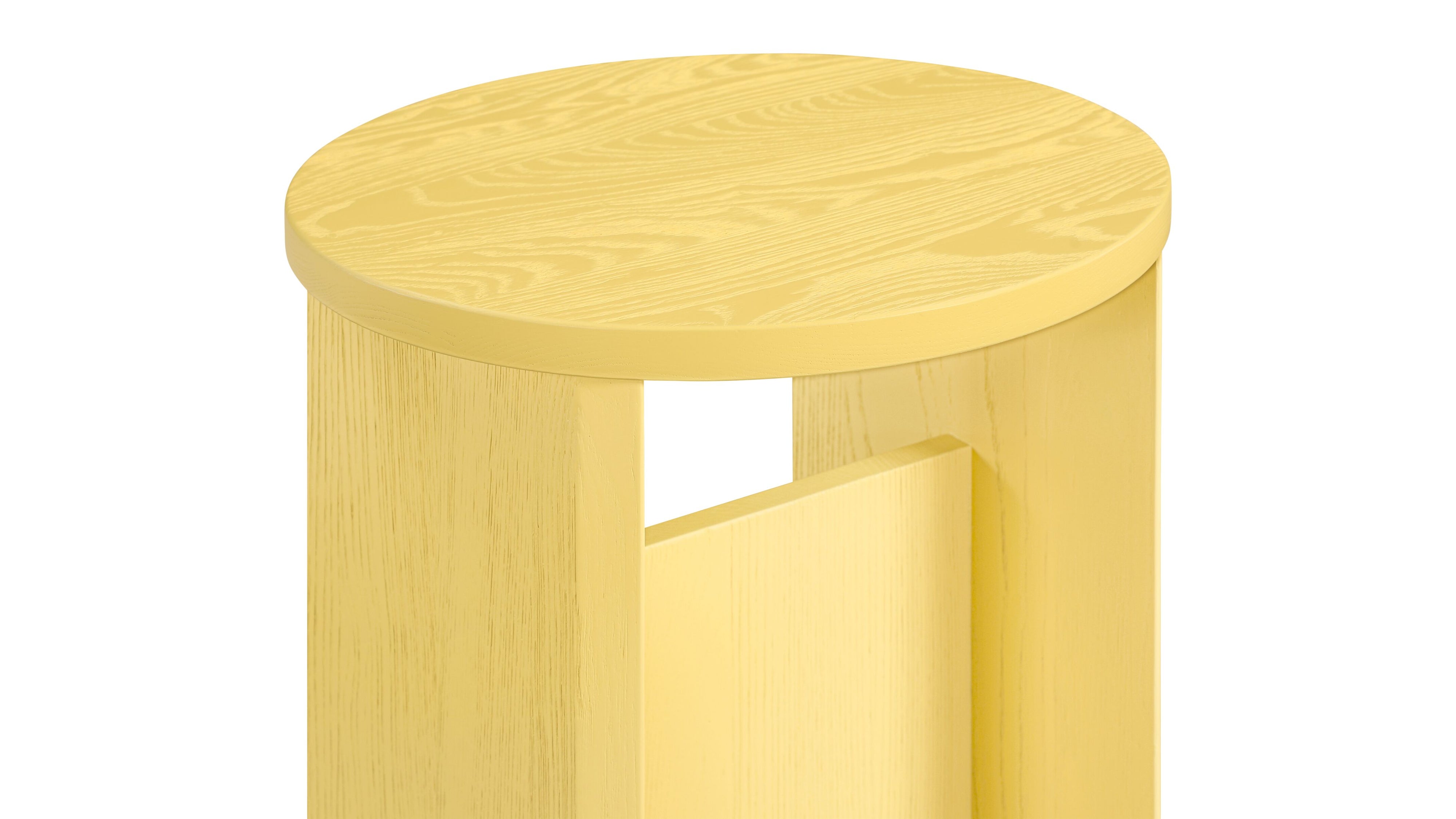 Field Stool, Limited Edition, Lemon