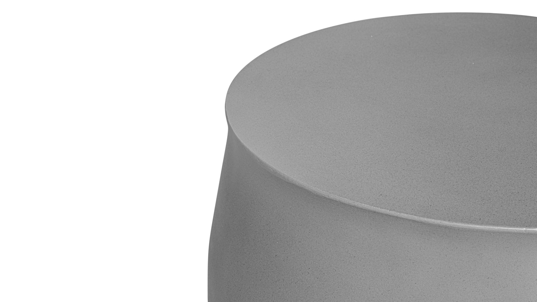 Oasis Outdoor Side Table, Concrete - Image 4