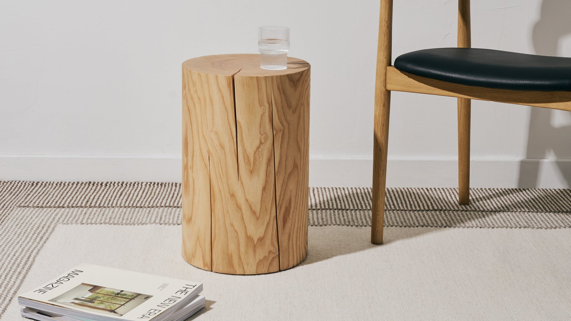 Coast To Coast Stool, White Ash_image