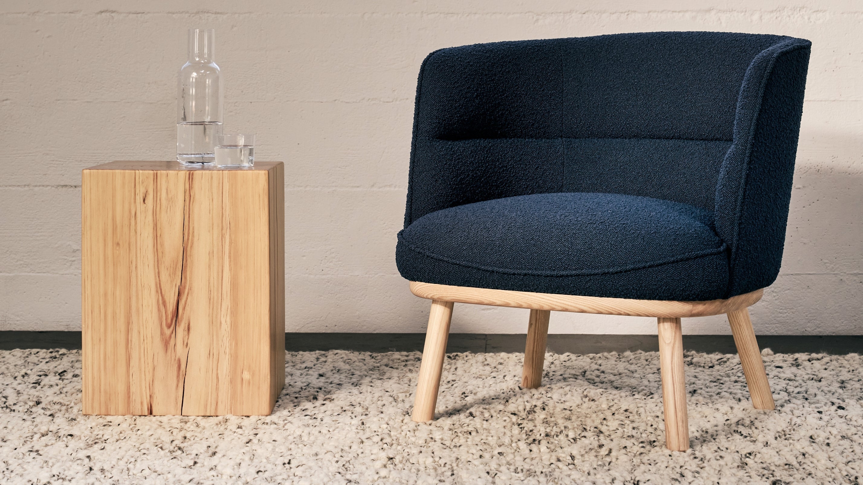 Amalfi Stool, Pine - Sundays Company Canada