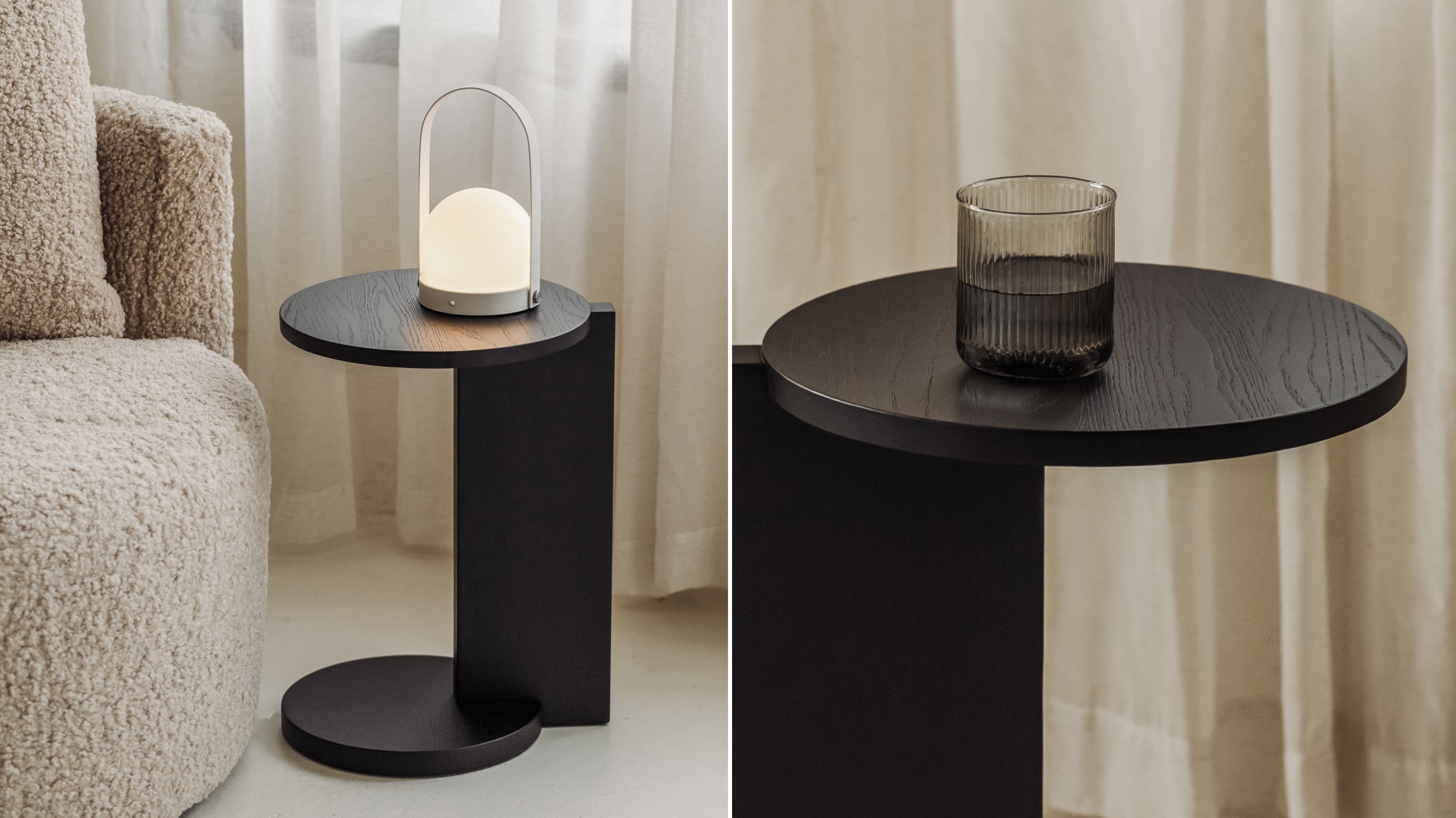 By Your Side Table, Black Ash - Image 4
