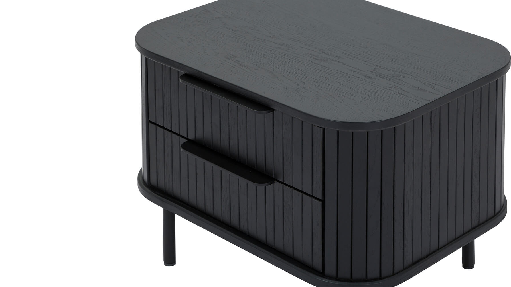 Easy Edge Nightstand, Black Oak - Image 6
