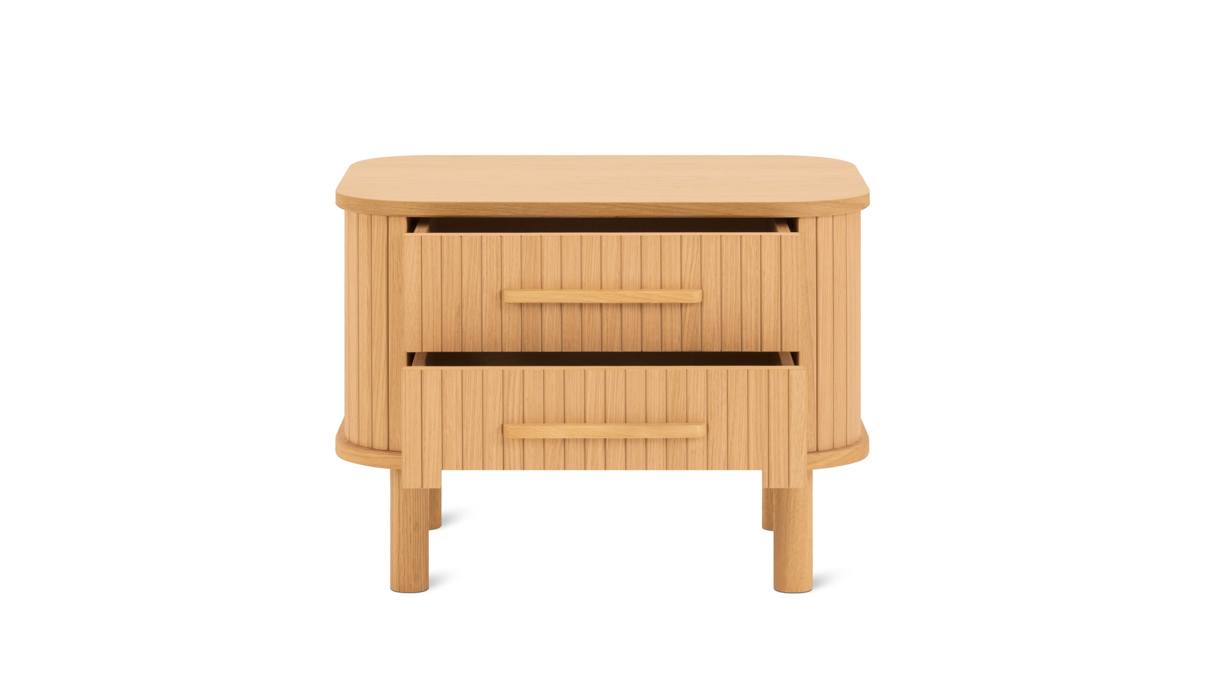 Easy Edge Nightstand All Wood, White Oak - Image 7