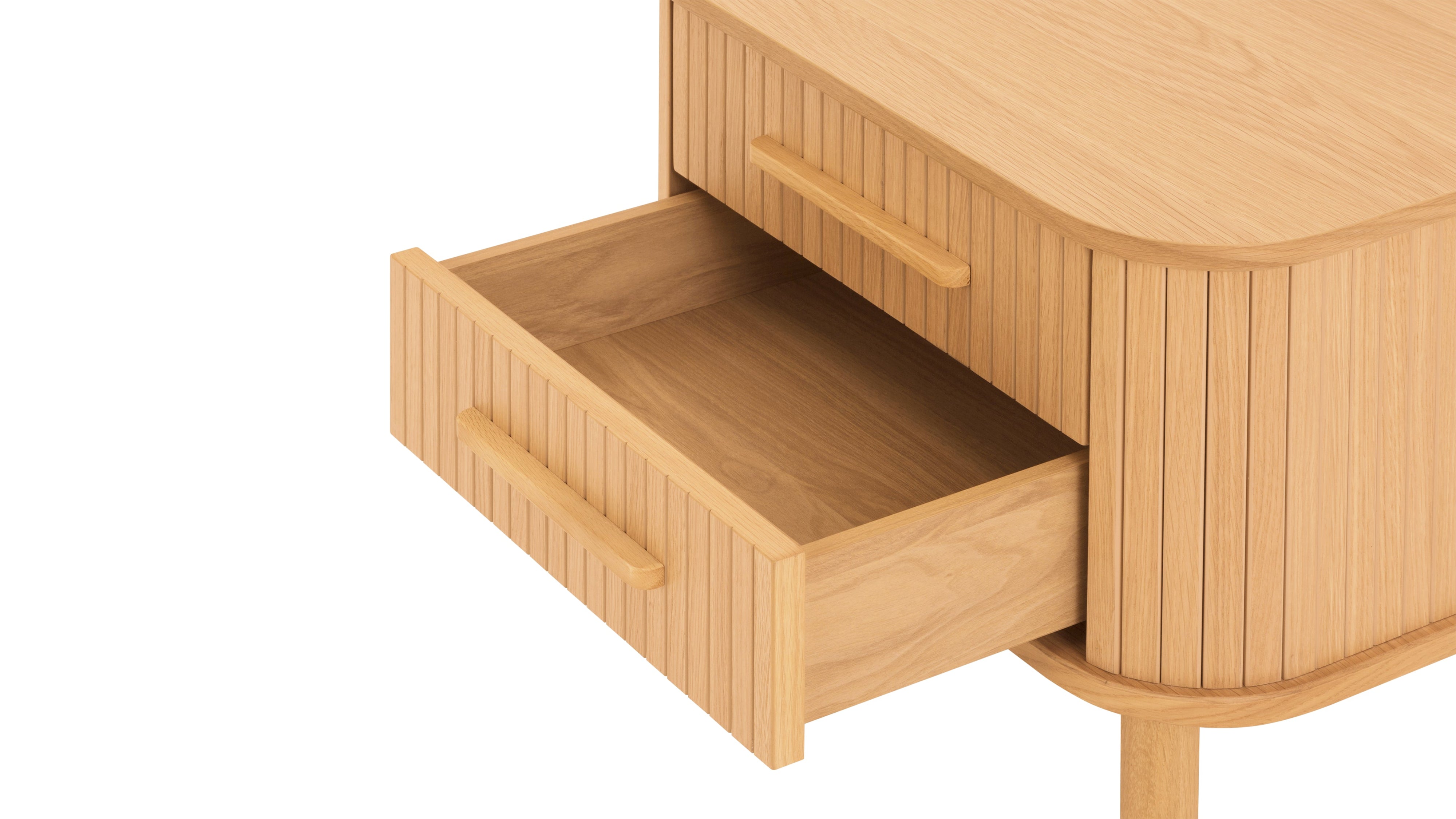 Easy Edge Nightstand All Wood, White Oak - Image 8