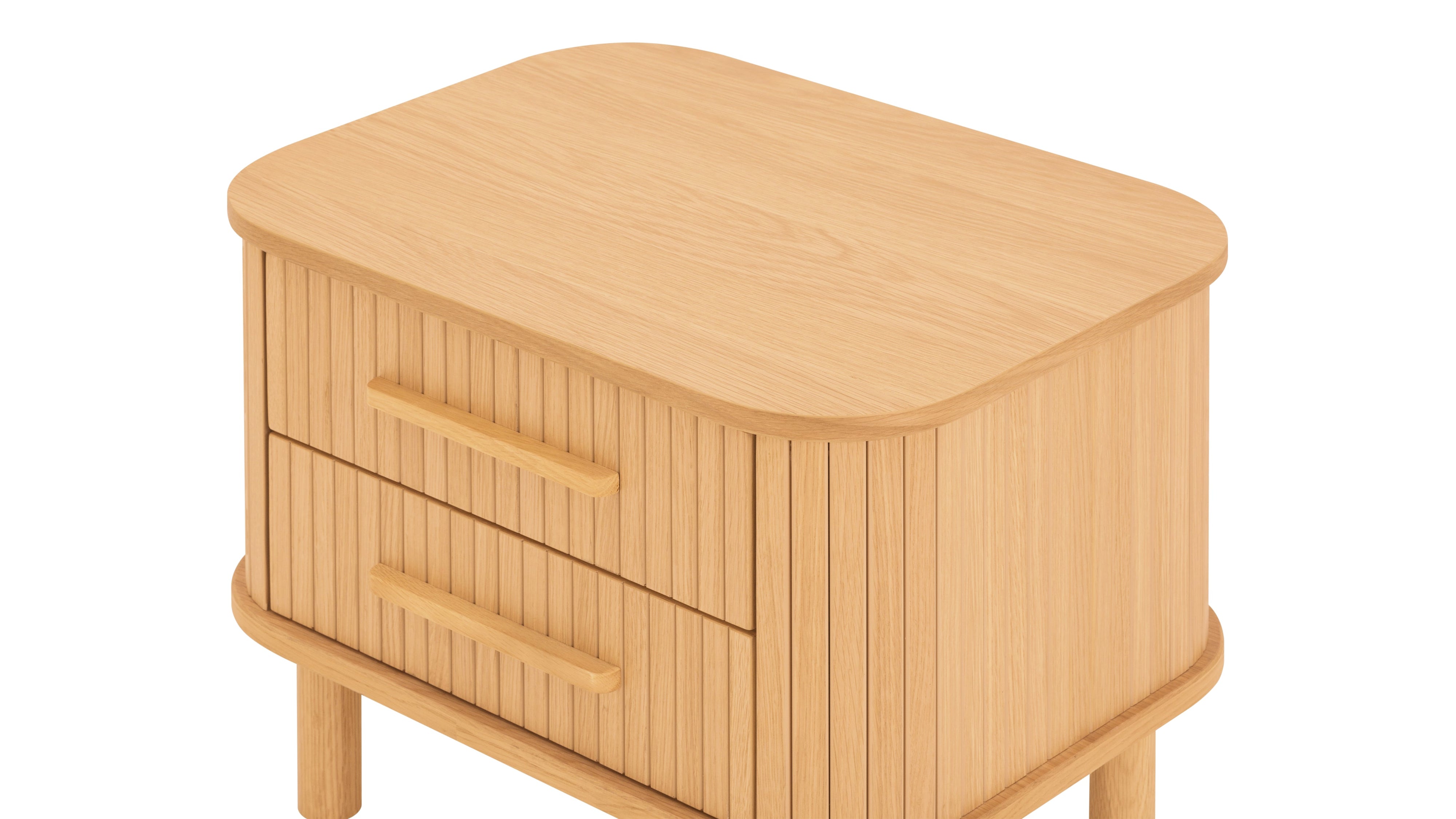 Easy Edge Nightstand All Wood, White Oak - Image 9