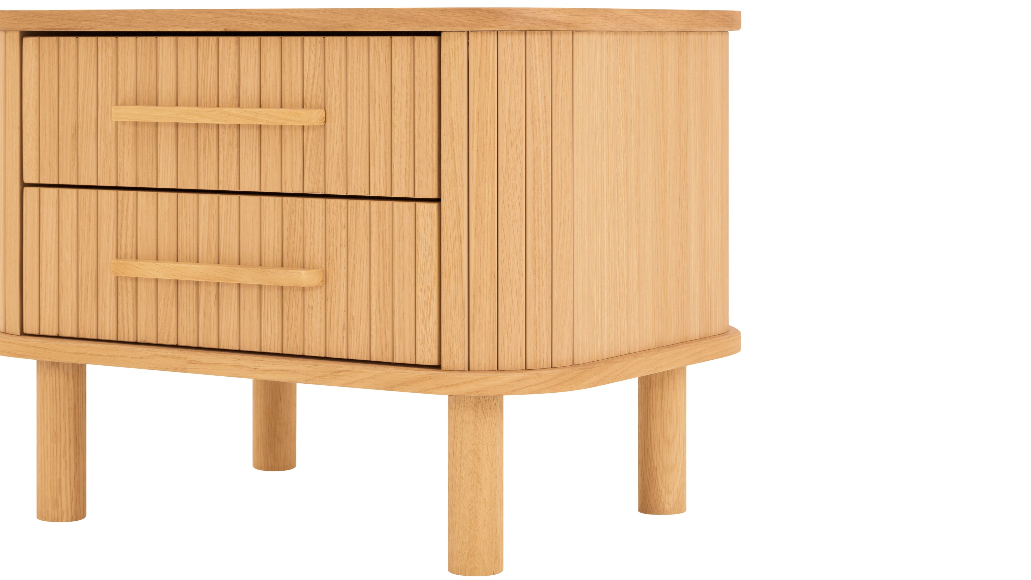 Easy Edge Nightstand All Wood, White Oak - Image 10