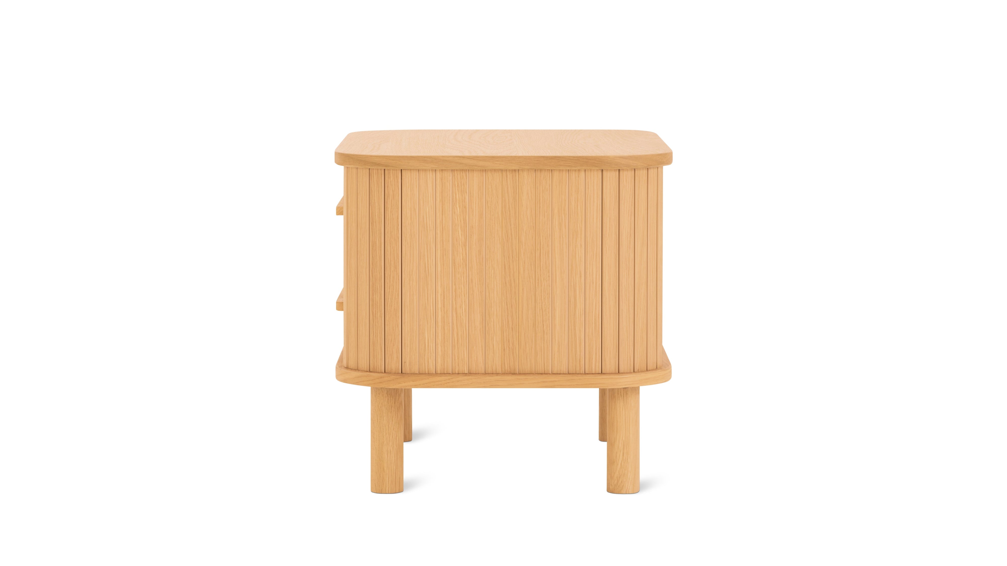 Easy Edge Nightstand All Wood, White Oak - Image 5