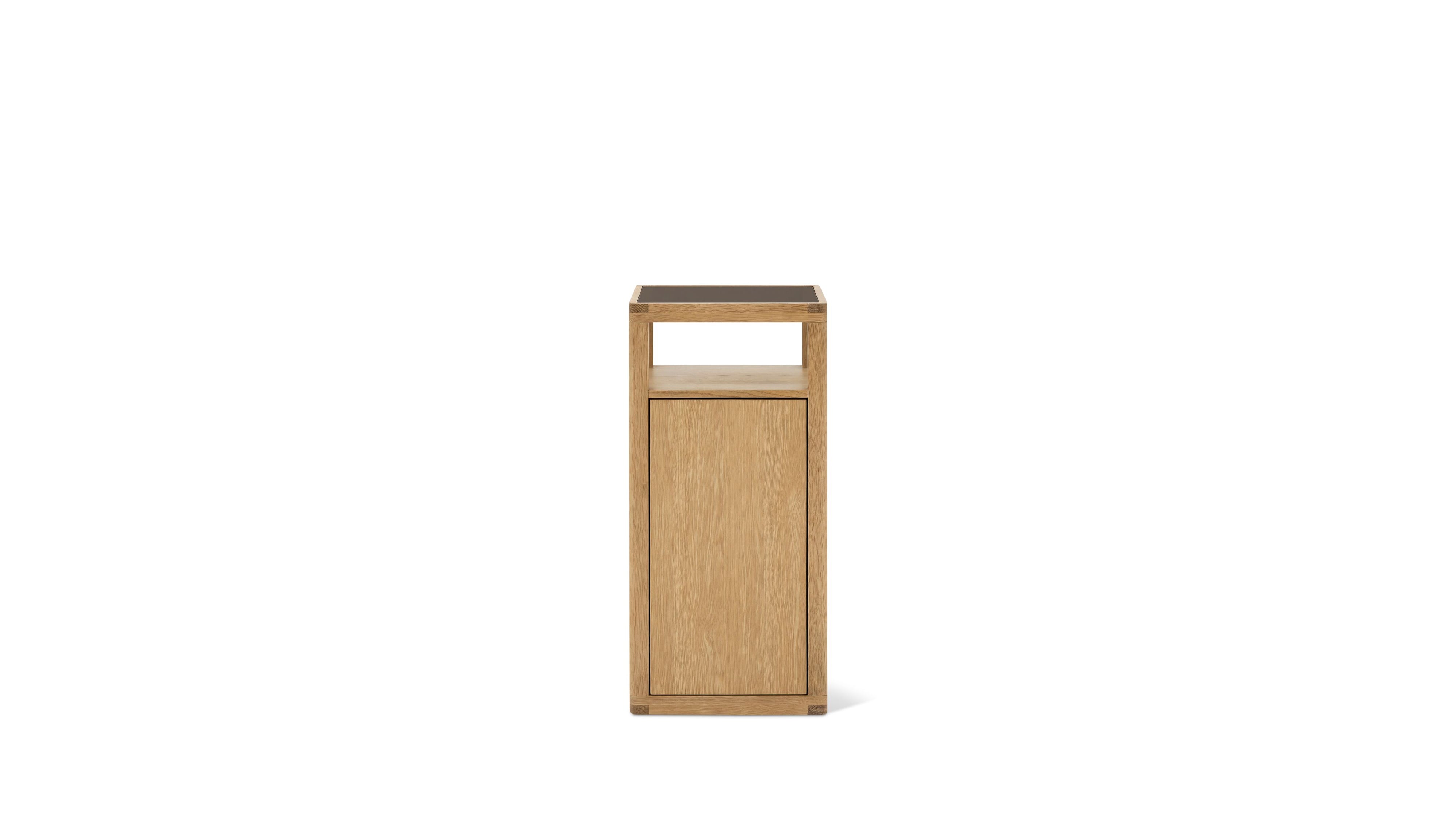 Glimpse Pedestal, White Oak