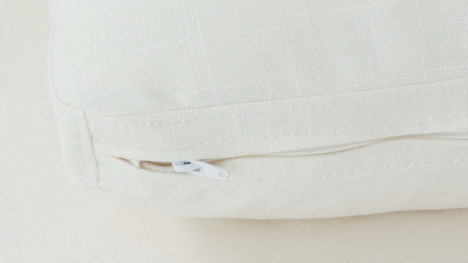 Slipcover - Movie Night™ Ottoman, Large, Cream Linen_image